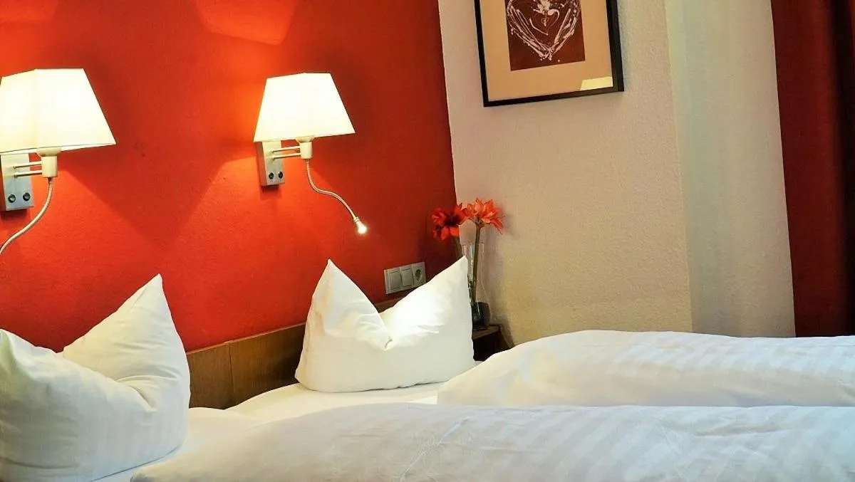 Bed in Hotel zum Goldenen Ochsen