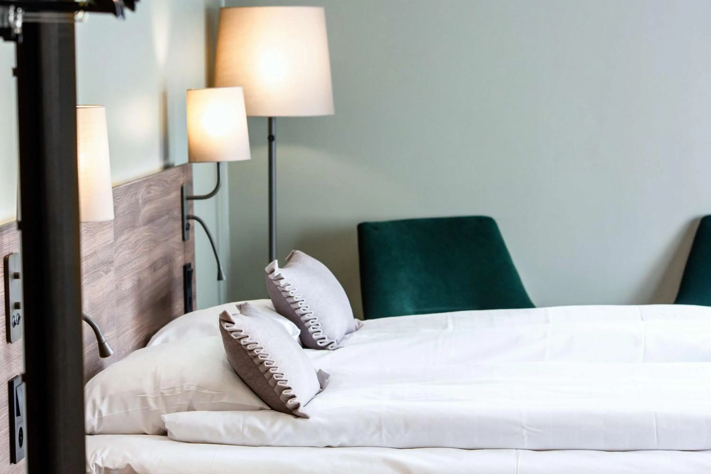 Photo of the whole room, Bed in Scandic Uplandia