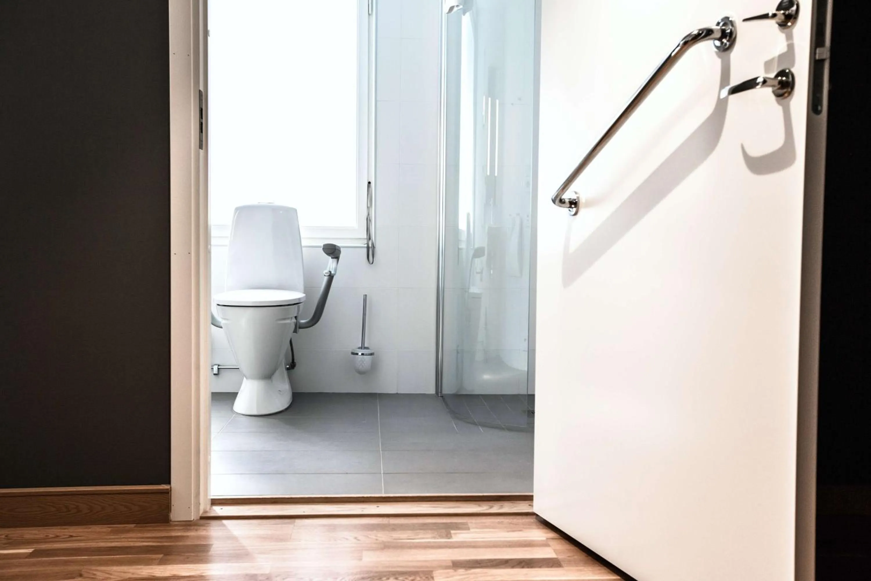 Bathroom in Scandic Uplandia