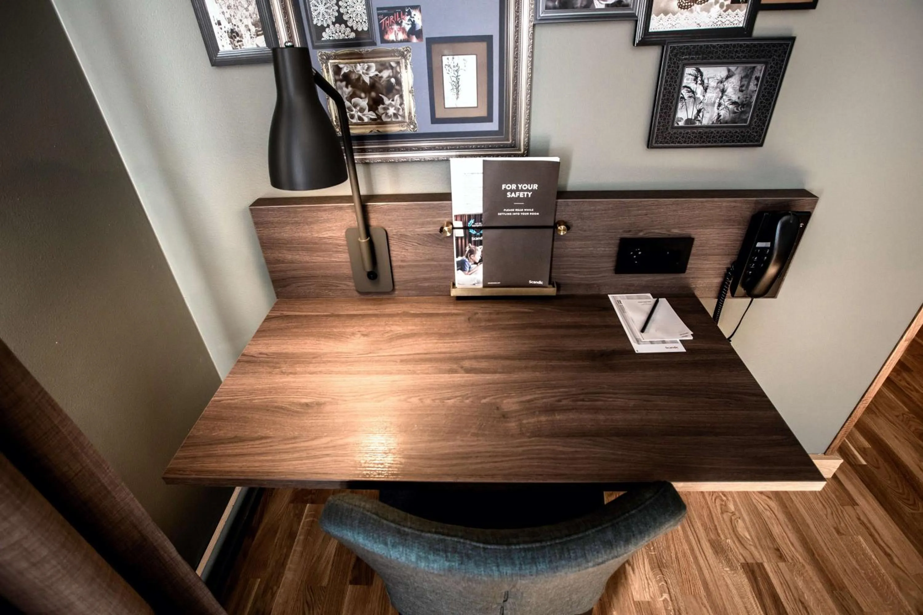 Photo of the whole room in Scandic Uplandia