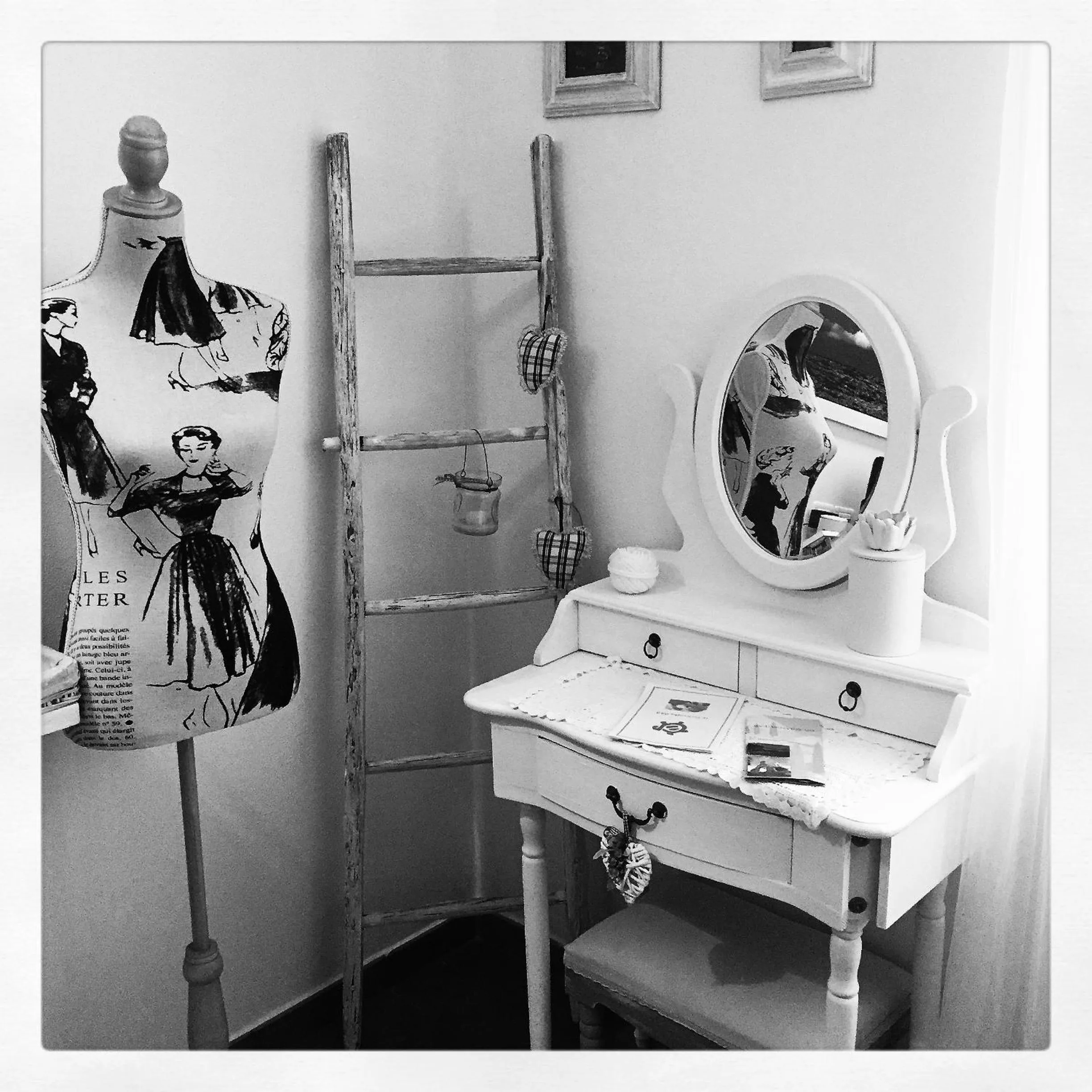 Decorative detail in Le Tartarughe rooms