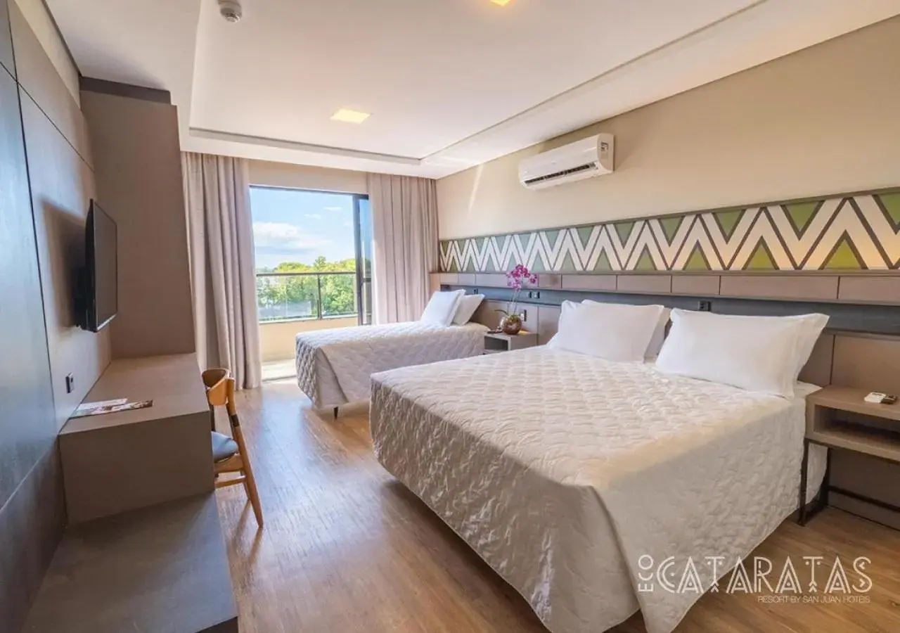Triple Room with Balcony in Complexo Eco Cataratas Resort by SJ Triple Room with Balcony in Complexo Eco Cataratas Resort by SJ