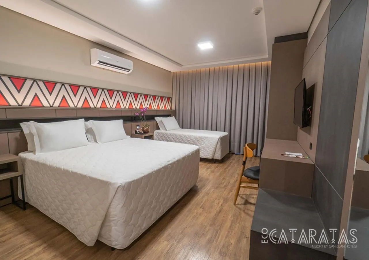 Bedroom, Bed in Complexo Eco Cataratas Resort by SJ