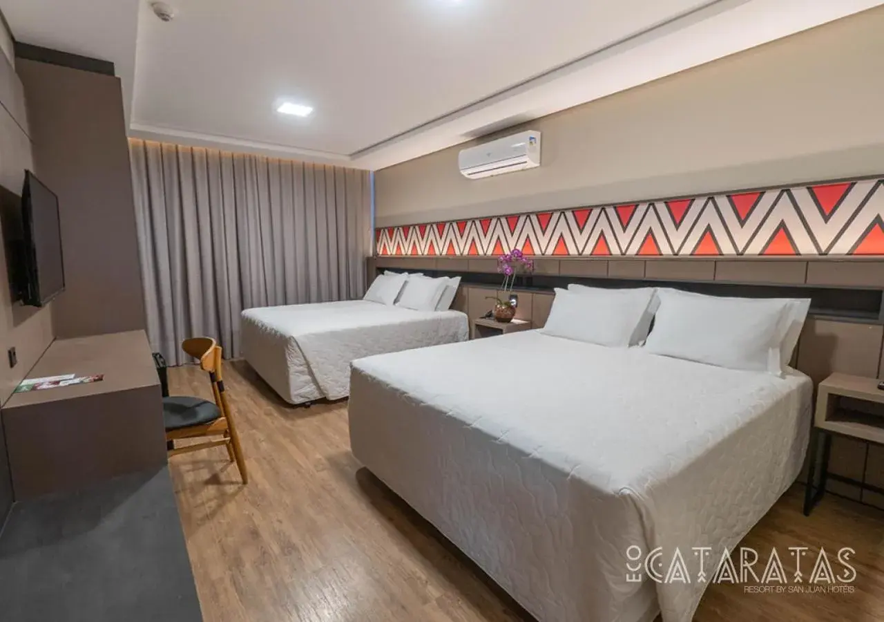 Superior Quadruple Room in Complexo Eco Cataratas Resort by SJ Superior Quadruple Room in Complexo Eco Cataratas Resort by SJ