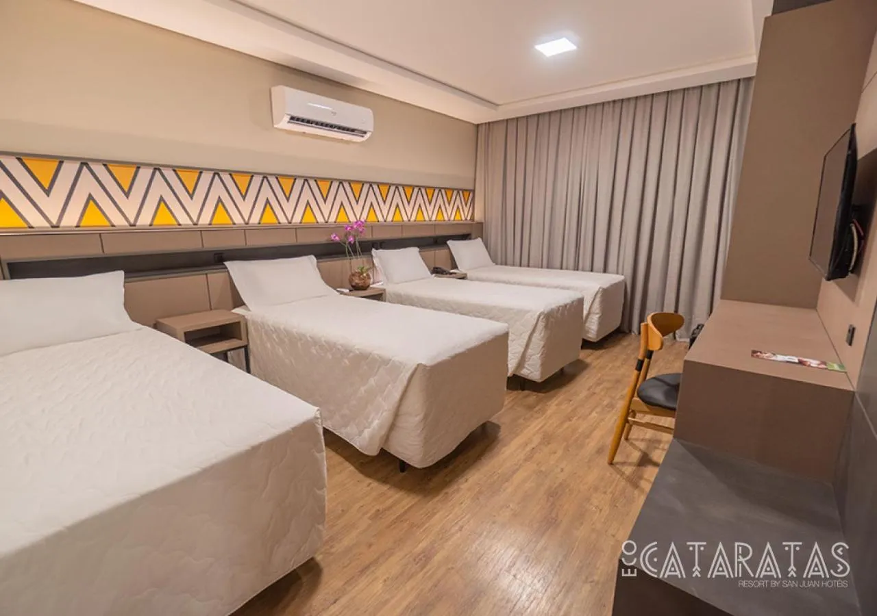 Bed in Complexo Eco Cataratas Resort by SJ