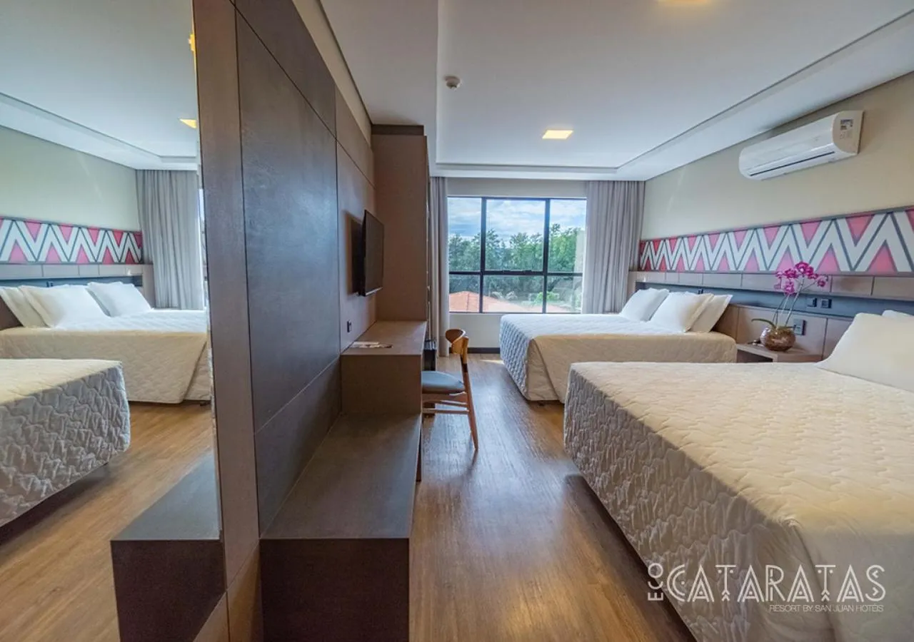 Bed in Complexo Eco Cataratas Resort by SJ