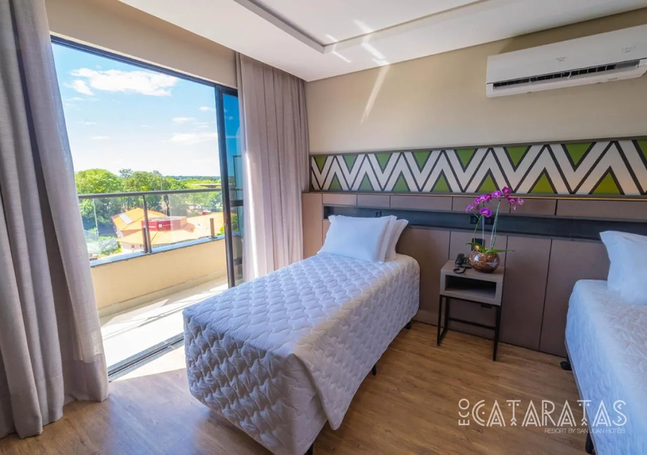Bed in Complexo Eco Cataratas Resort by SJ
