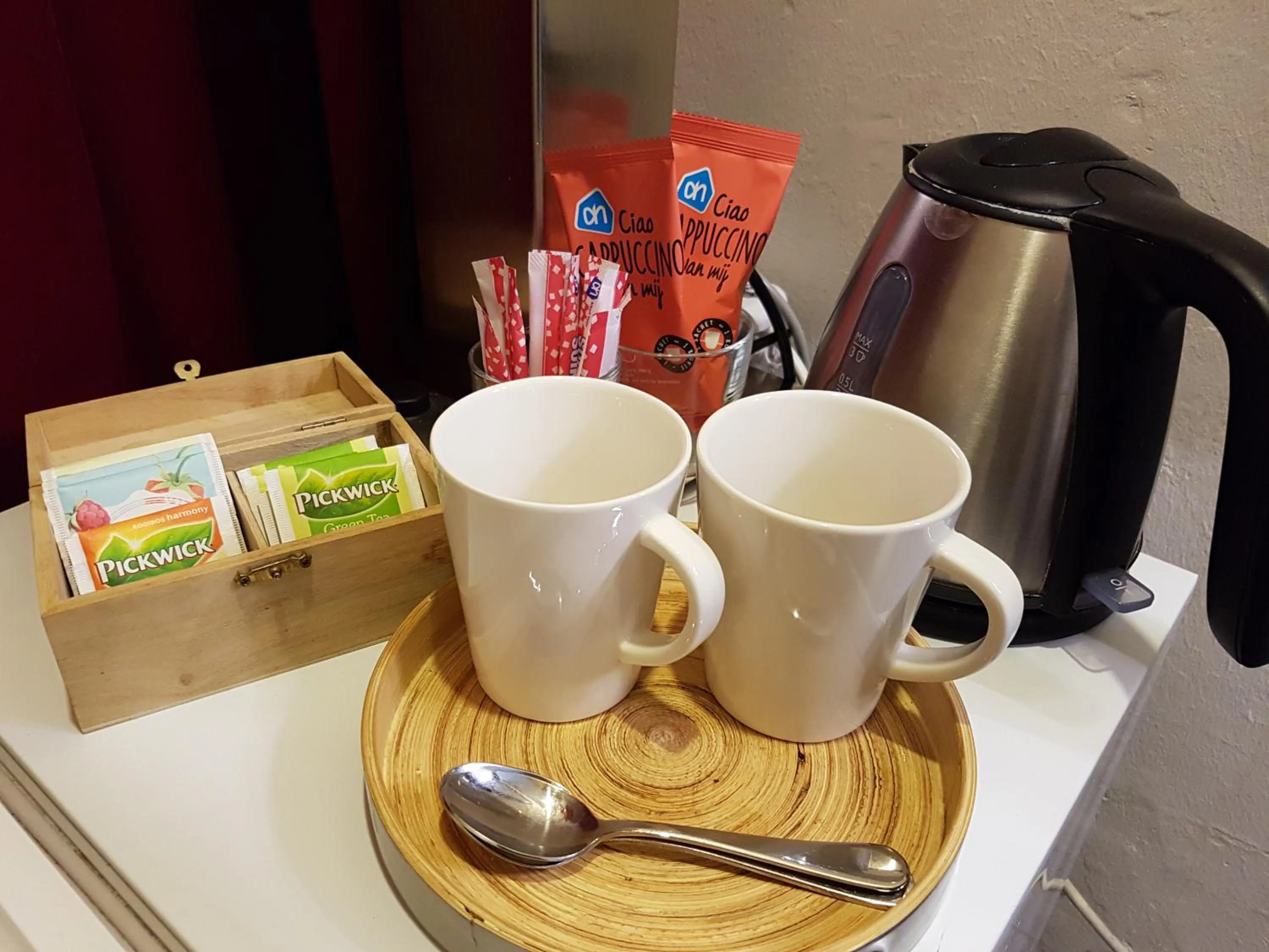 Coffee/tea facilities in B&B Wladimir Studios