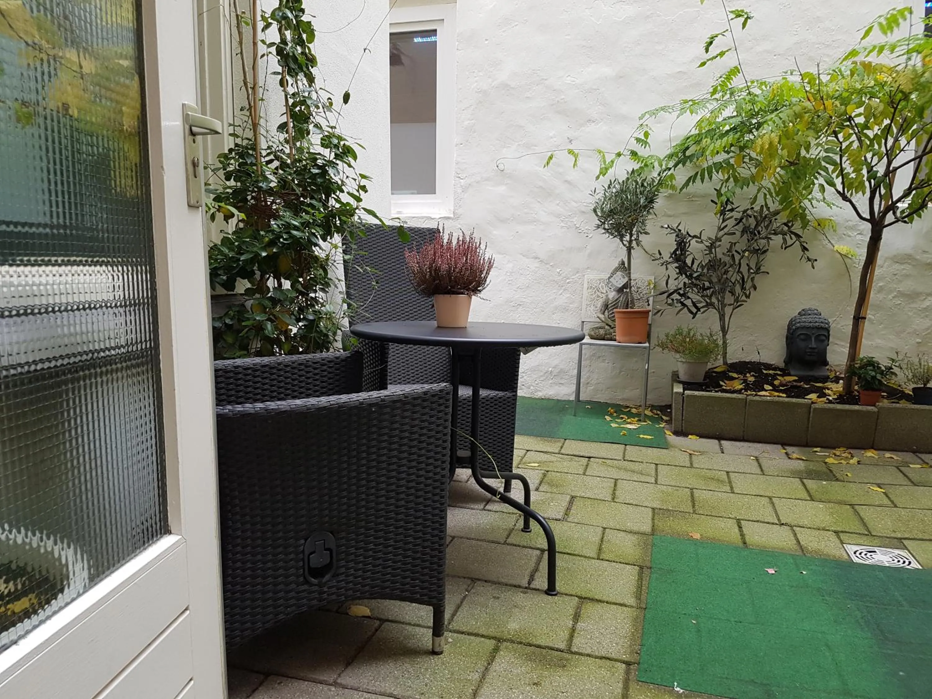 Patio in B&B Wladimir Studios