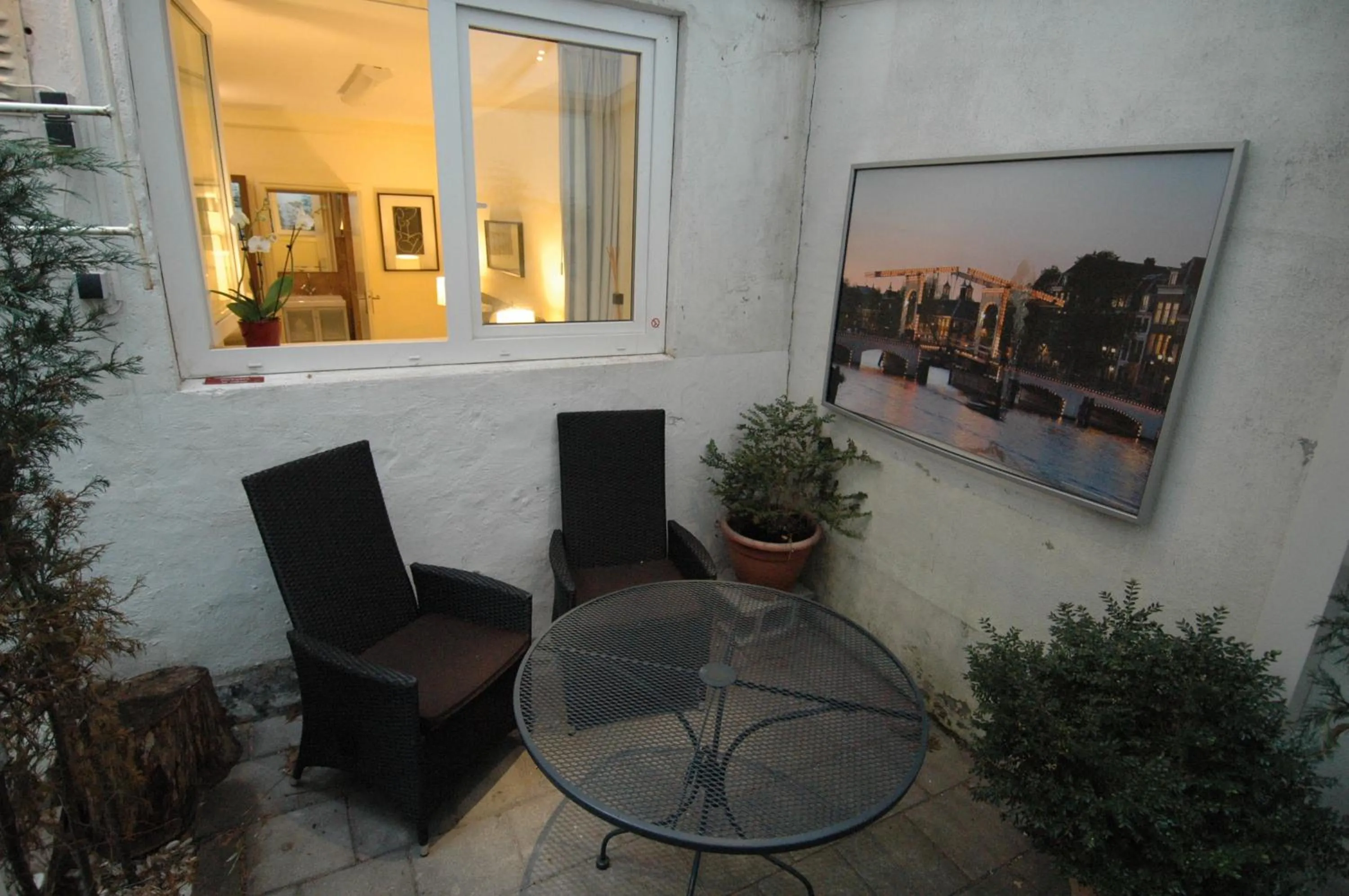 Patio in B&B Wladimir Studios