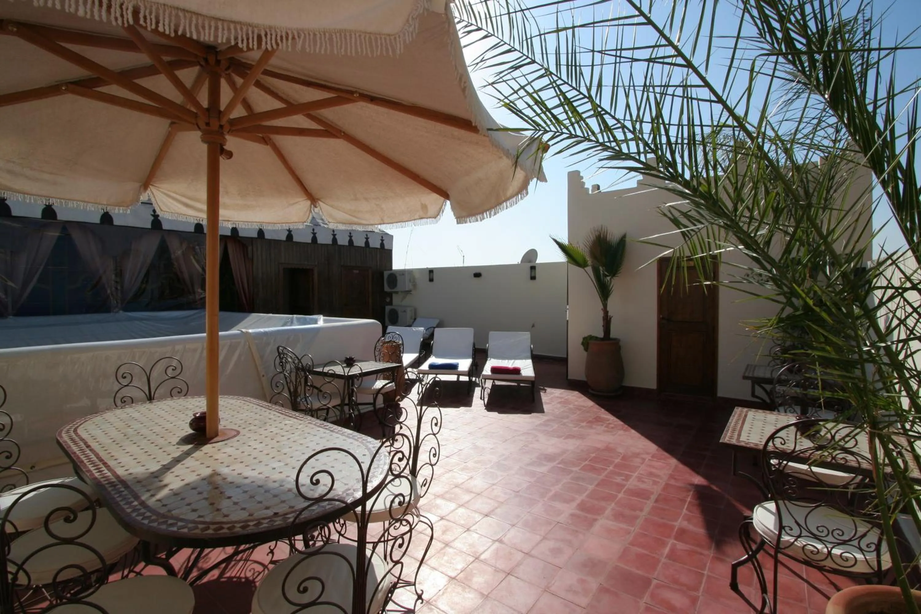 Balcony/Terrace in Riad Morgane