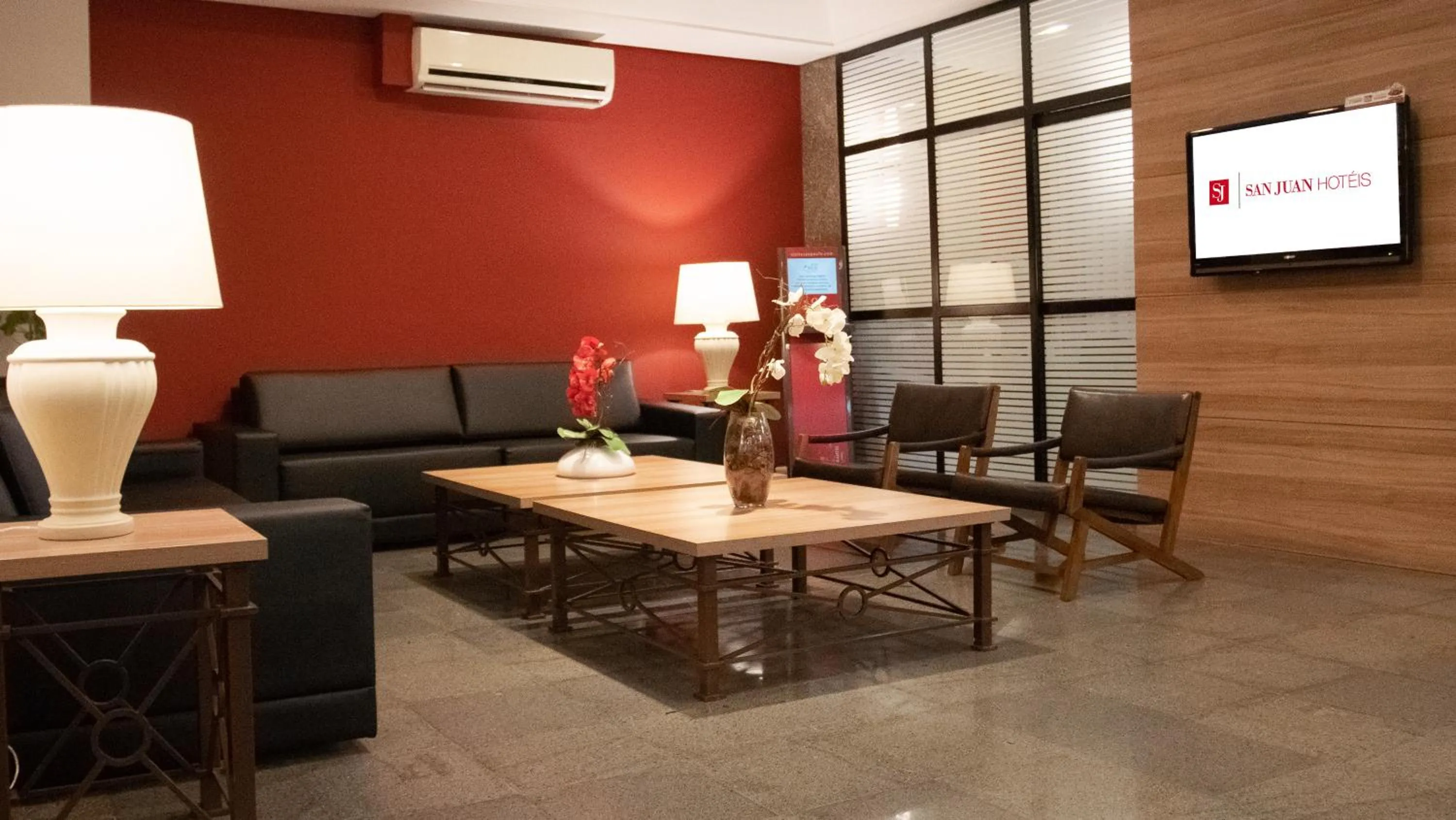 Lobby or reception in SJ Business - San Juan São Paulo