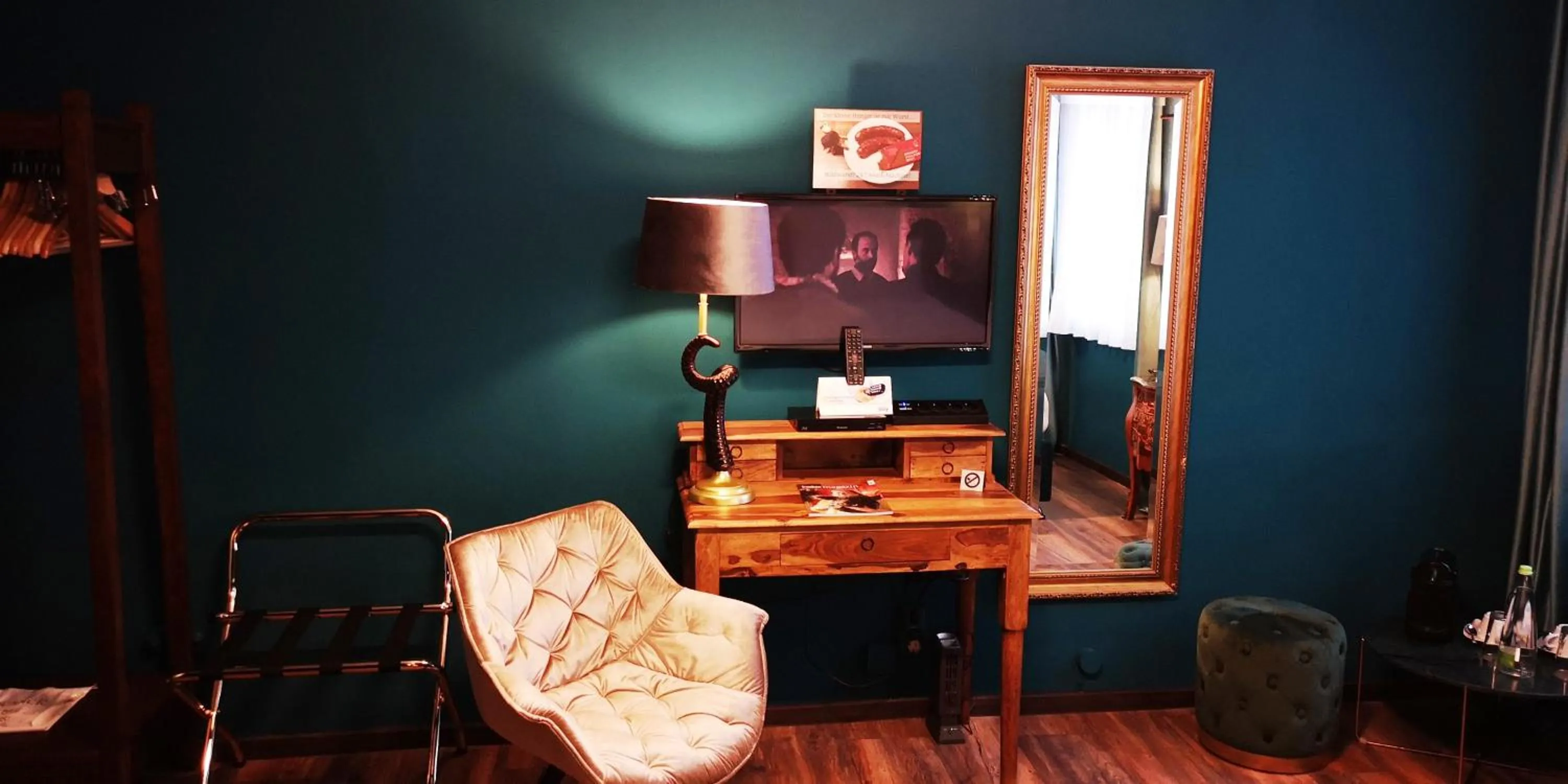 Seating area in Boutique Hotel & Bio Wirtshaus Schwarzer Bock