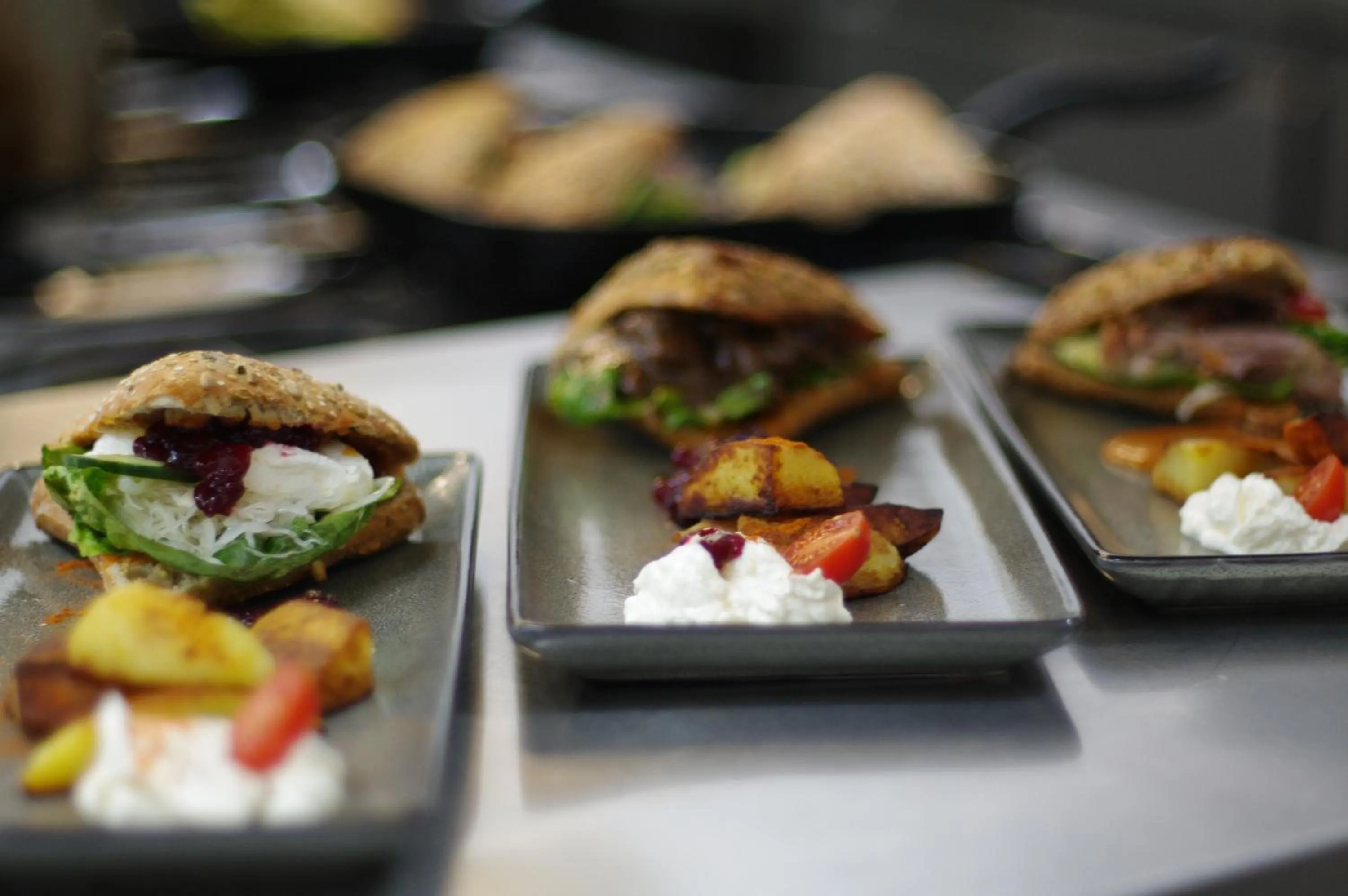 Food close-up in Boutique Hotel & Bio Wirtshaus Schwarzer Bock