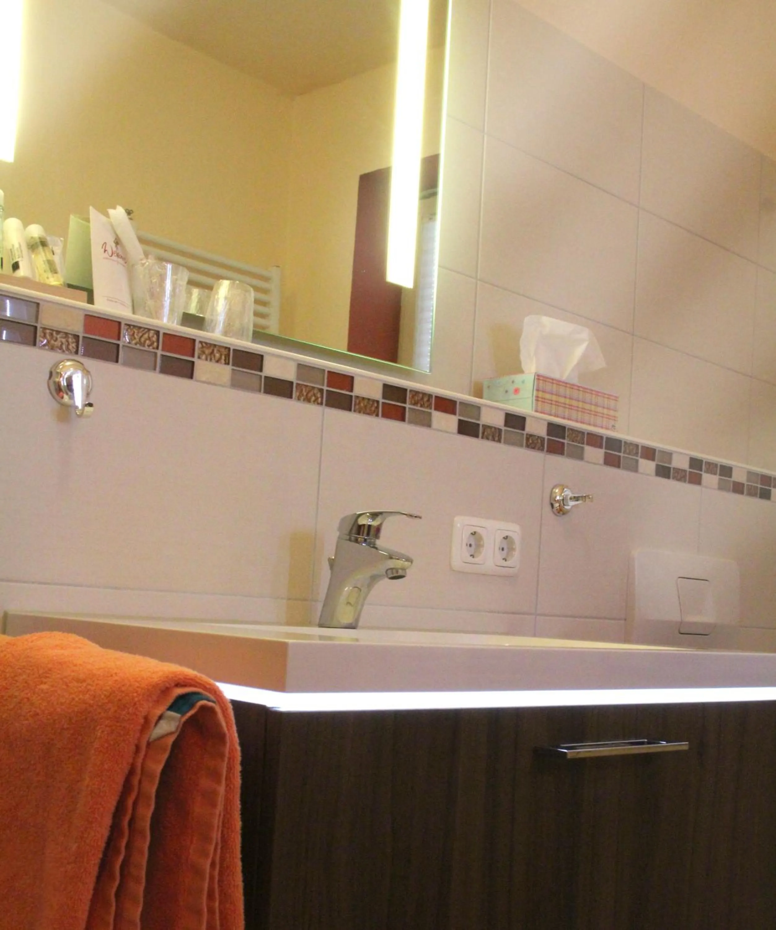 Bathroom in Boutique Hotel & Bio Wirtshaus Schwarzer Bock