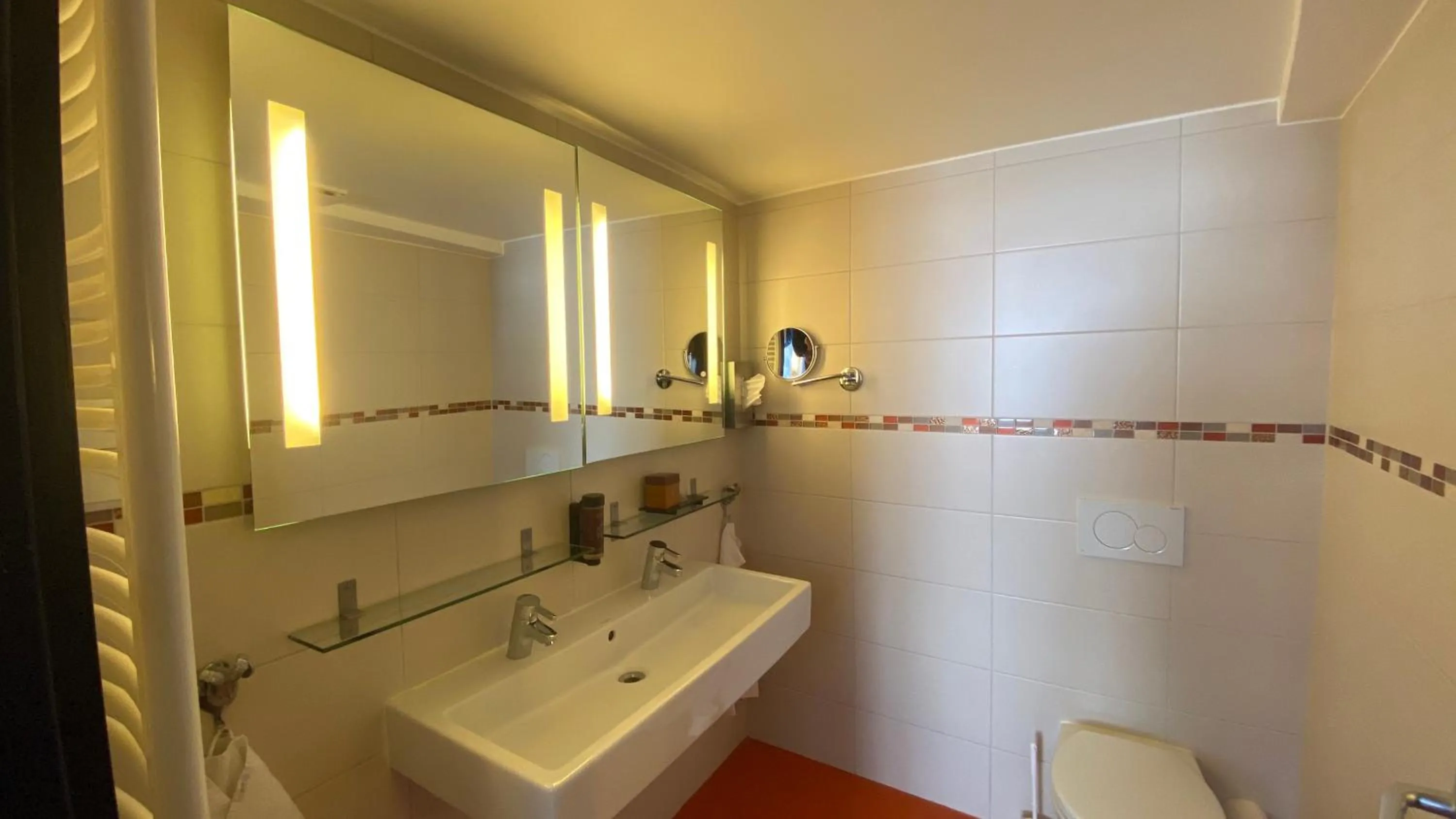 Bathroom in Boutique Hotel & Bio Wirtshaus Schwarzer Bock