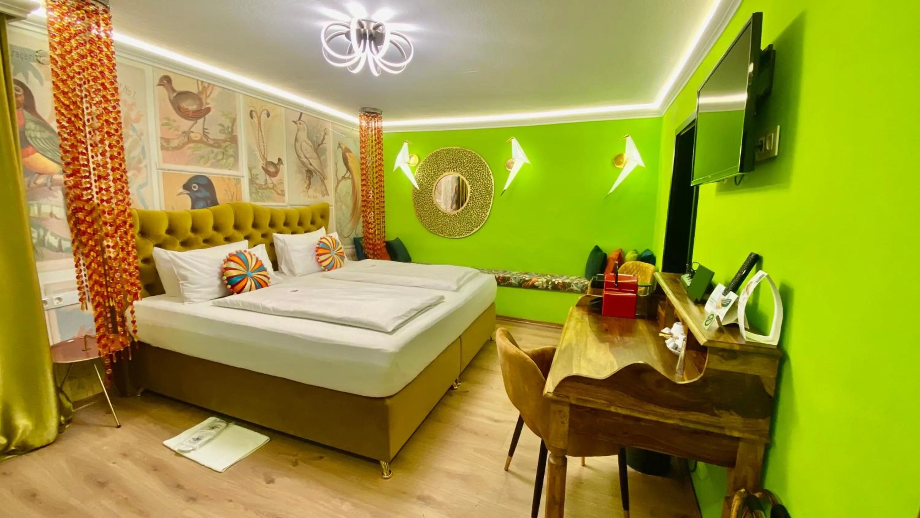 Bed in Boutique Hotel & Bio Wirtshaus Schwarzer Bock