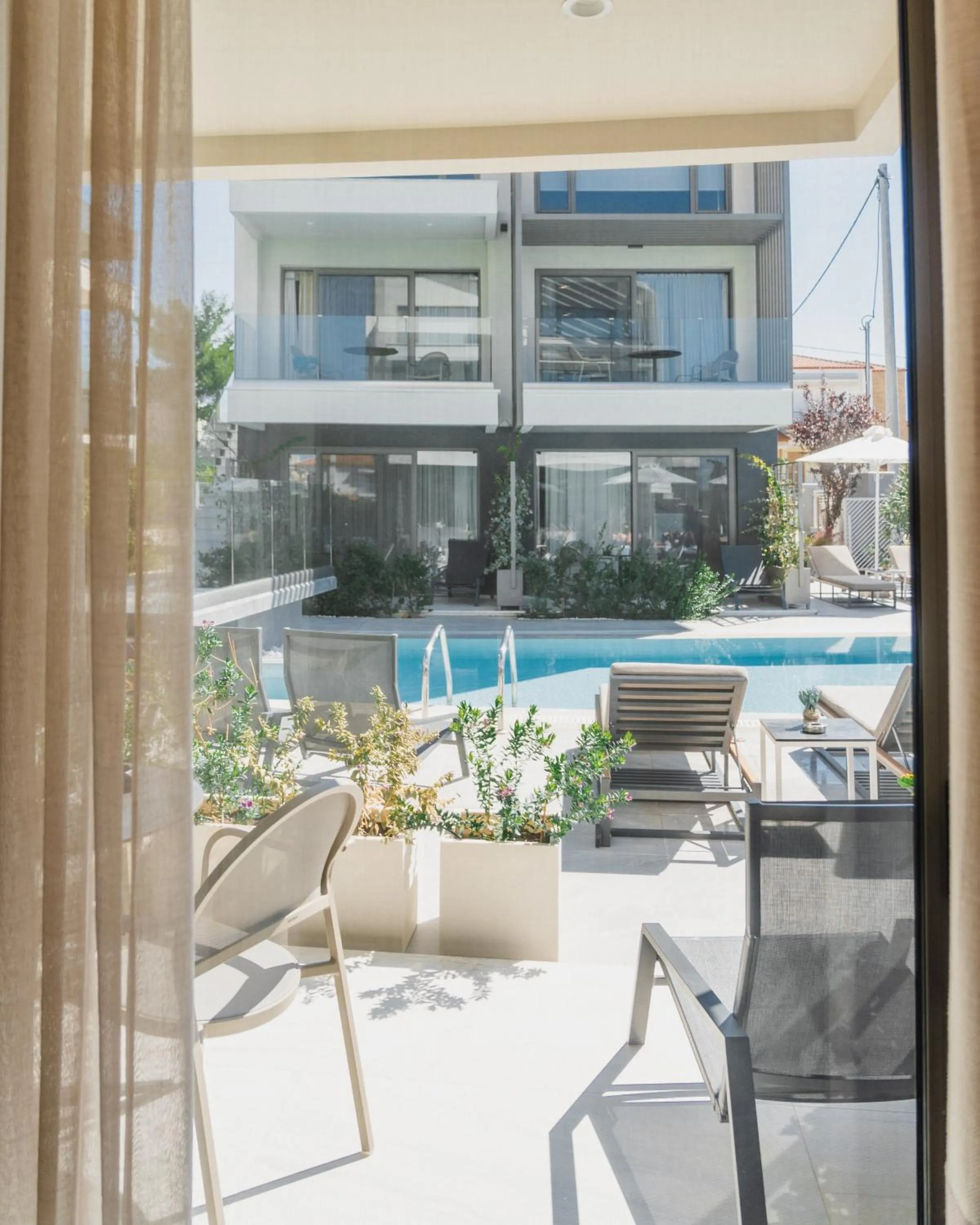 Patio in Serenity Suites