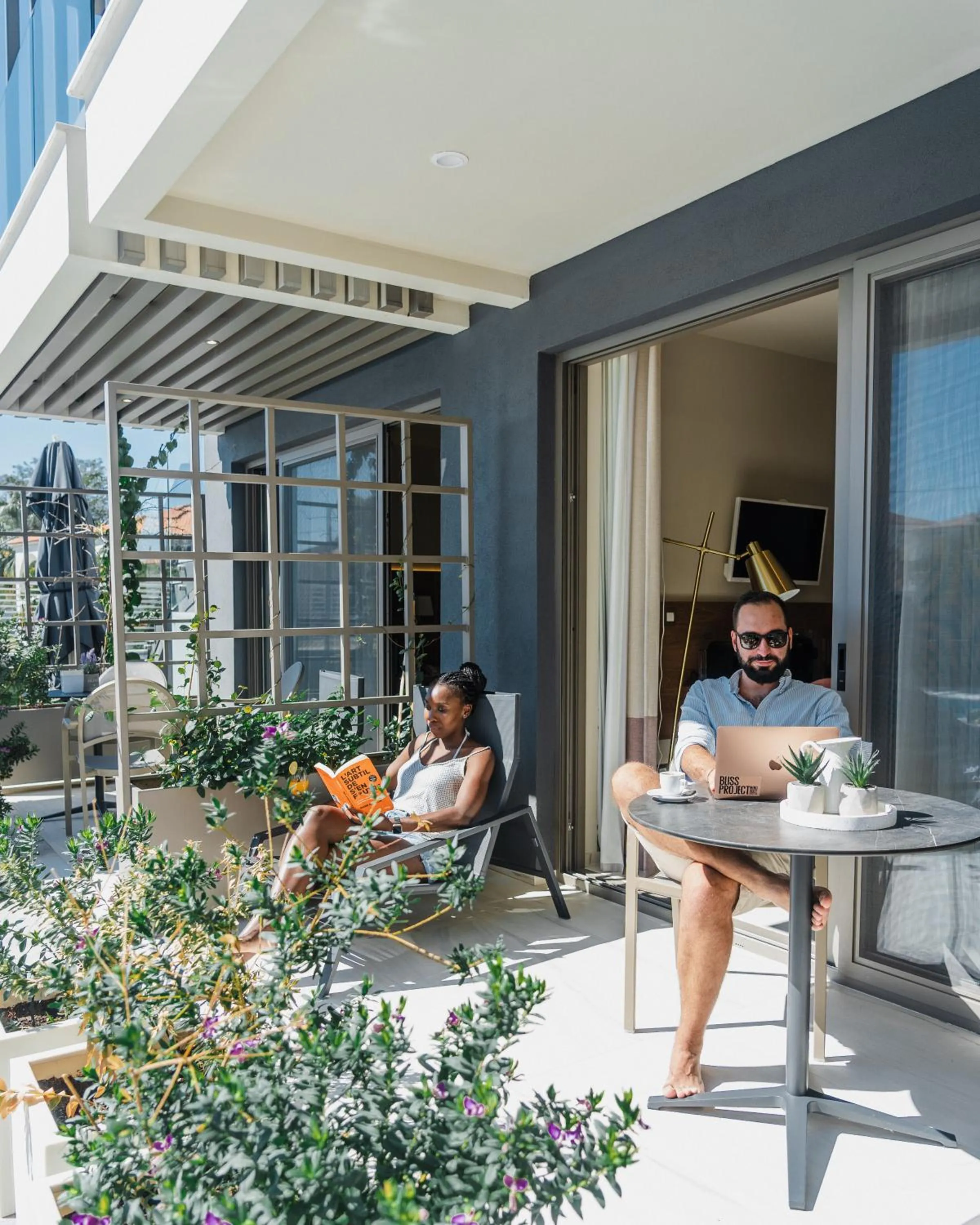 Balcony/Terrace in Serenity Suites