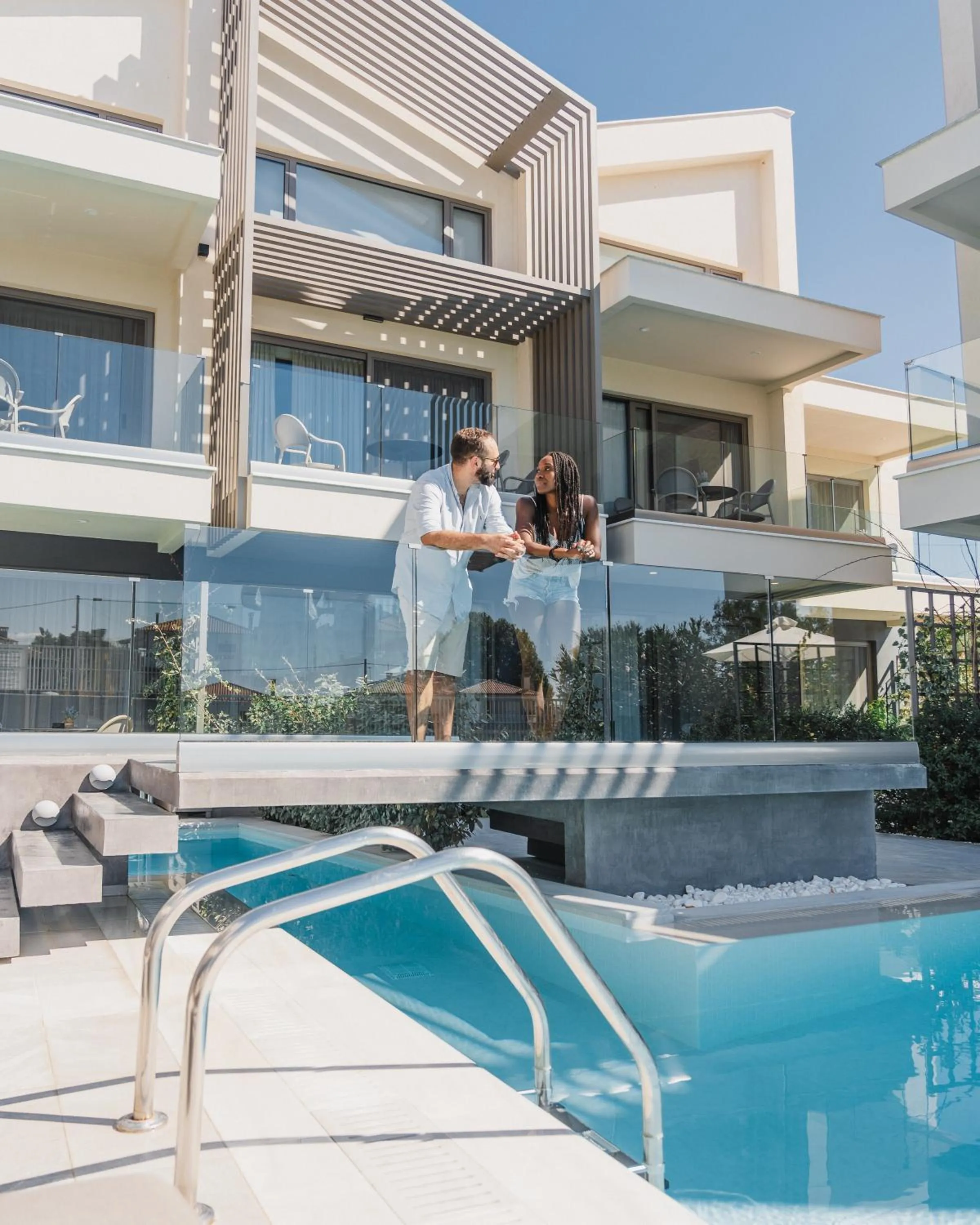 Swimming pool in Serenity Suites