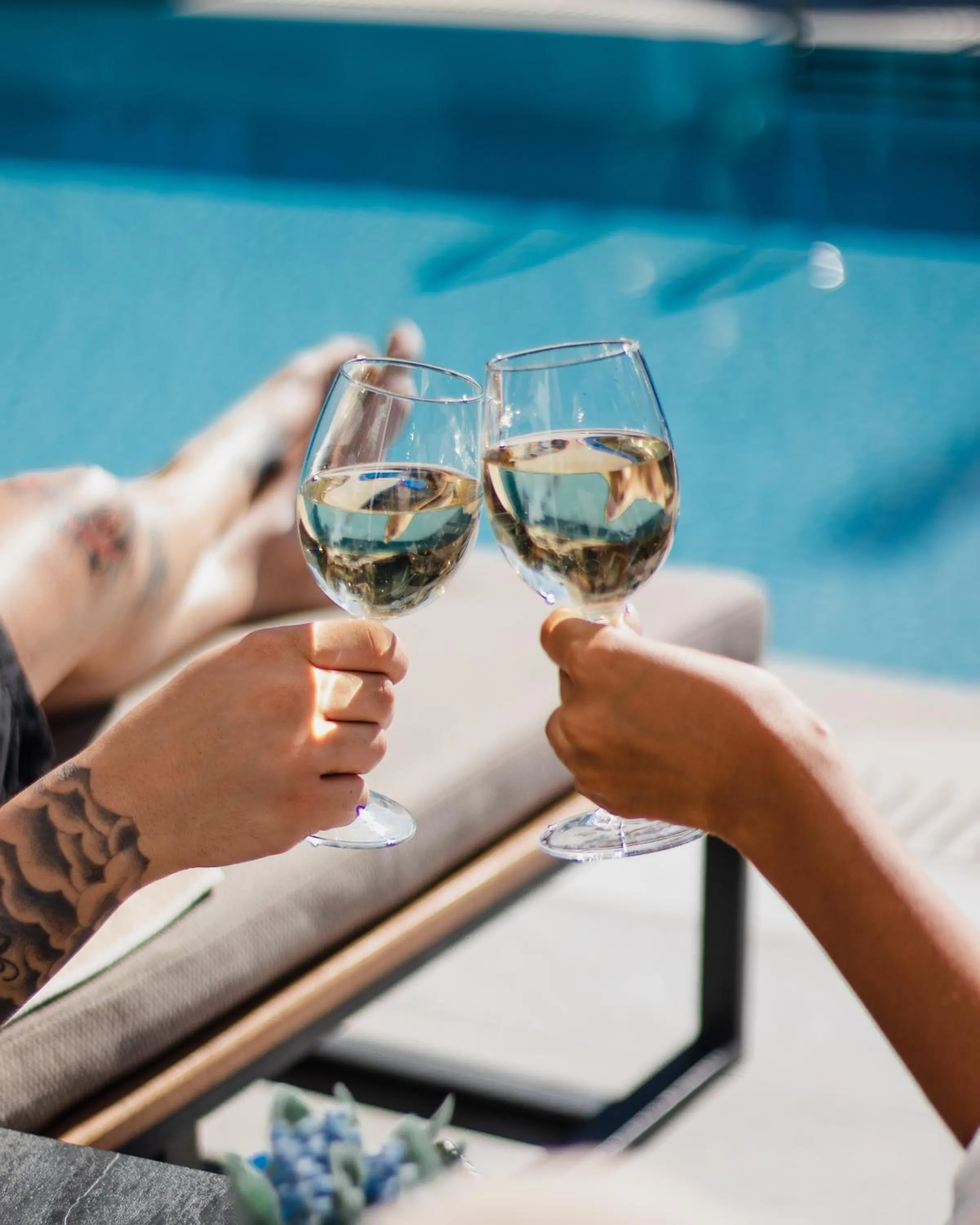 Swimming pool in Serenity Suites