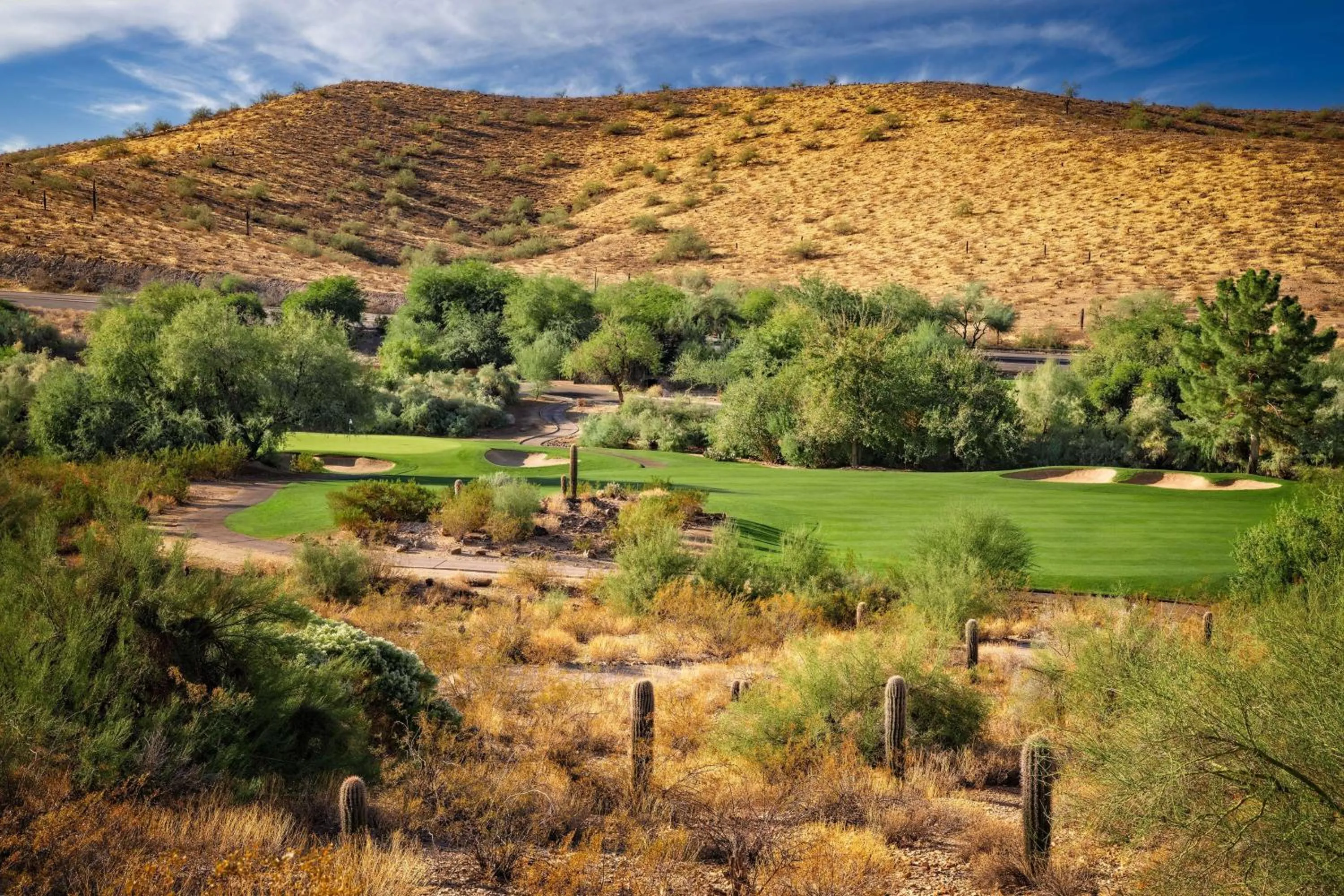 Golfcourse in Hilton Phoenix Tapatio Cliffs Resort