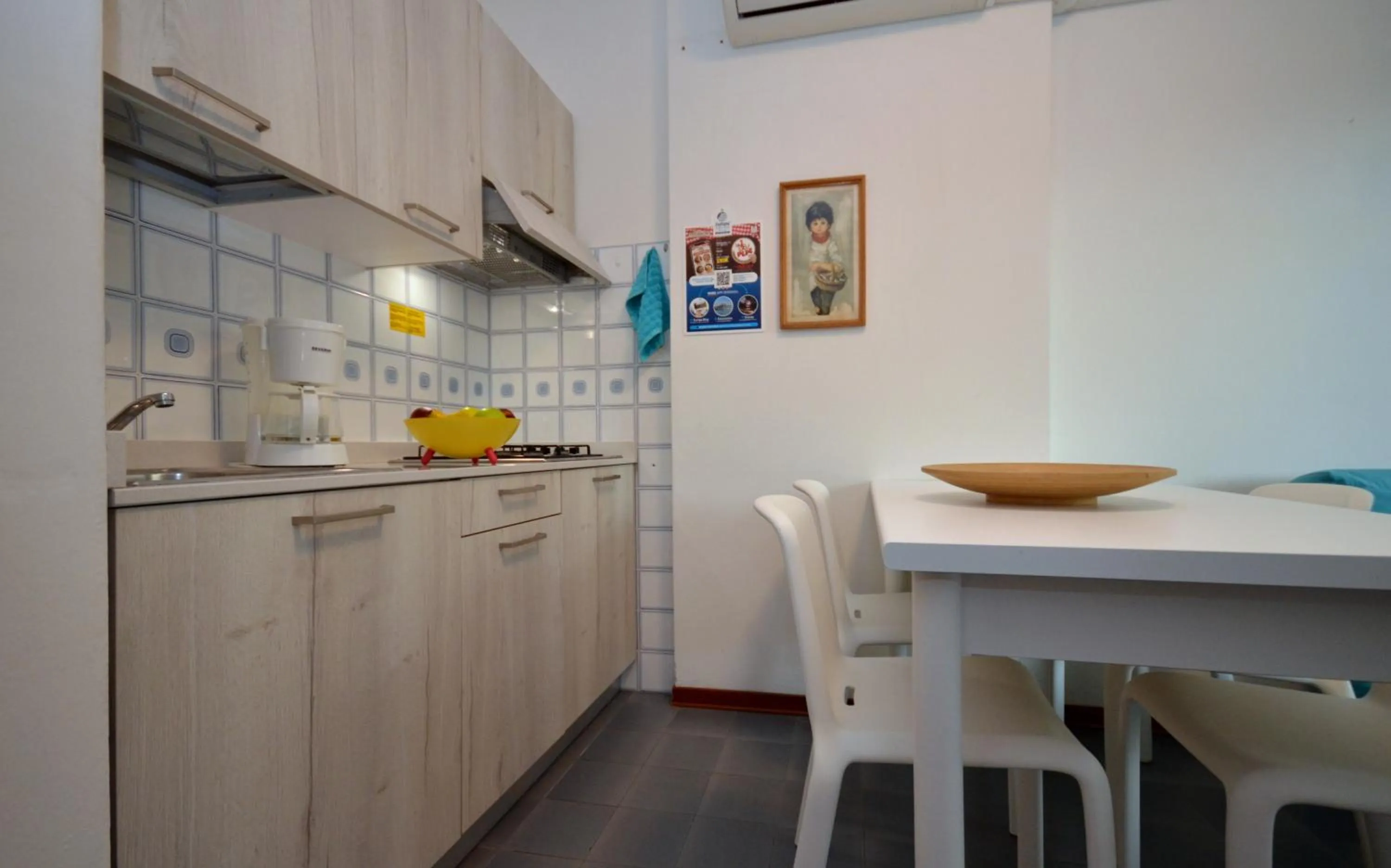 Kitchen or kitchenette in Appartamenti Marina Grande