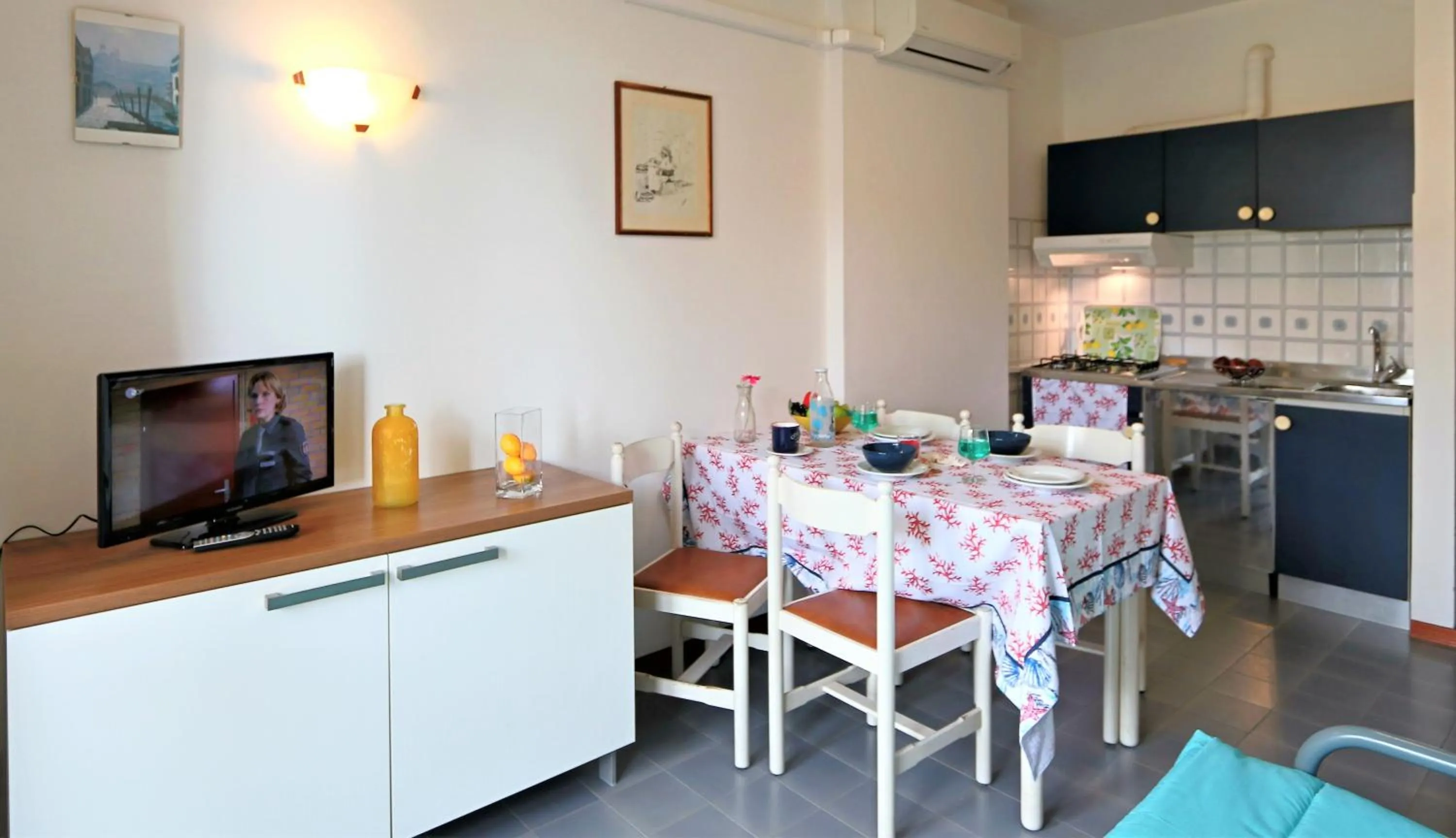 Kitchen or kitchenette in Appartamenti Marina Grande