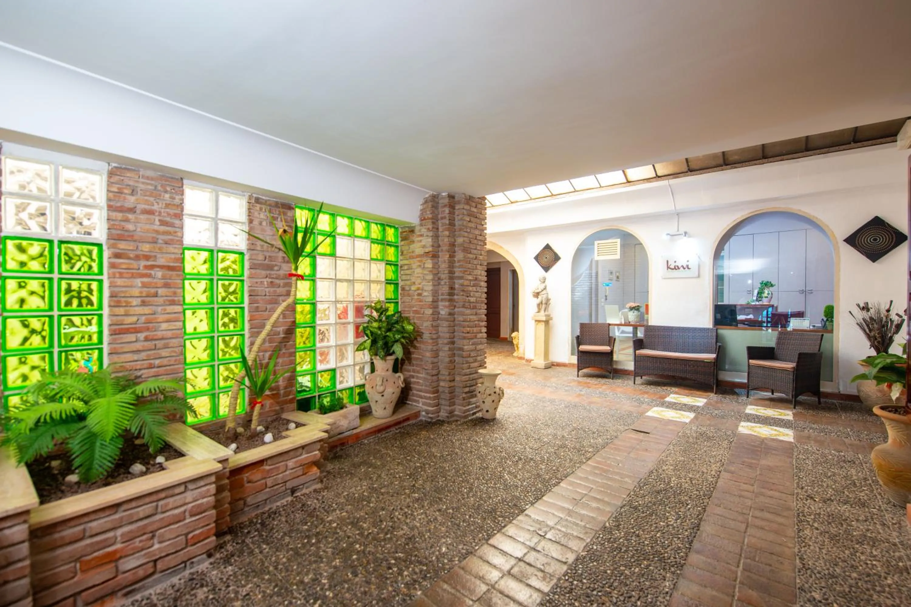 Lobby or reception in Life Hotels Residence dei Baroni