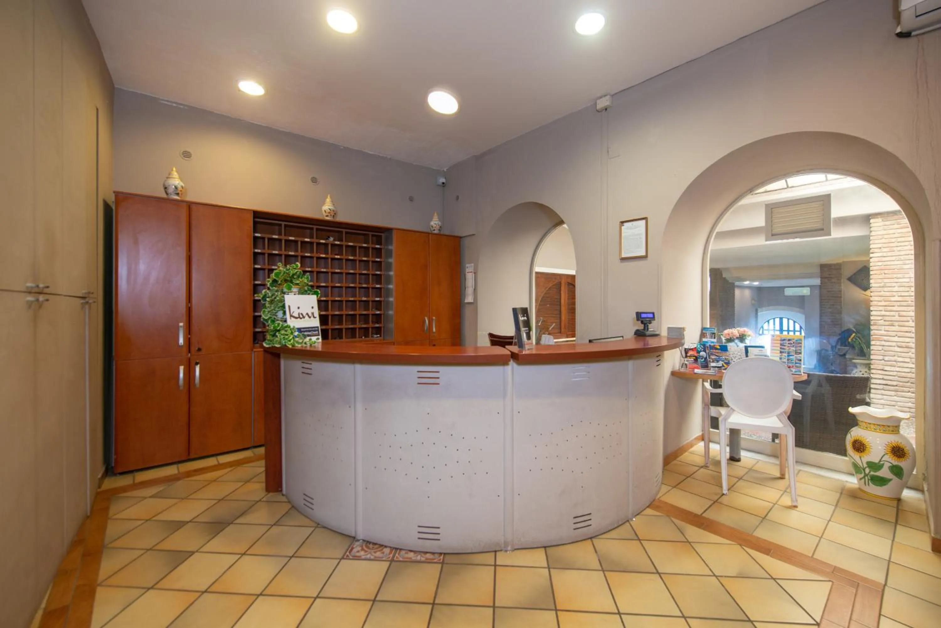 Lobby or reception in Life Hotels Residence dei Baroni