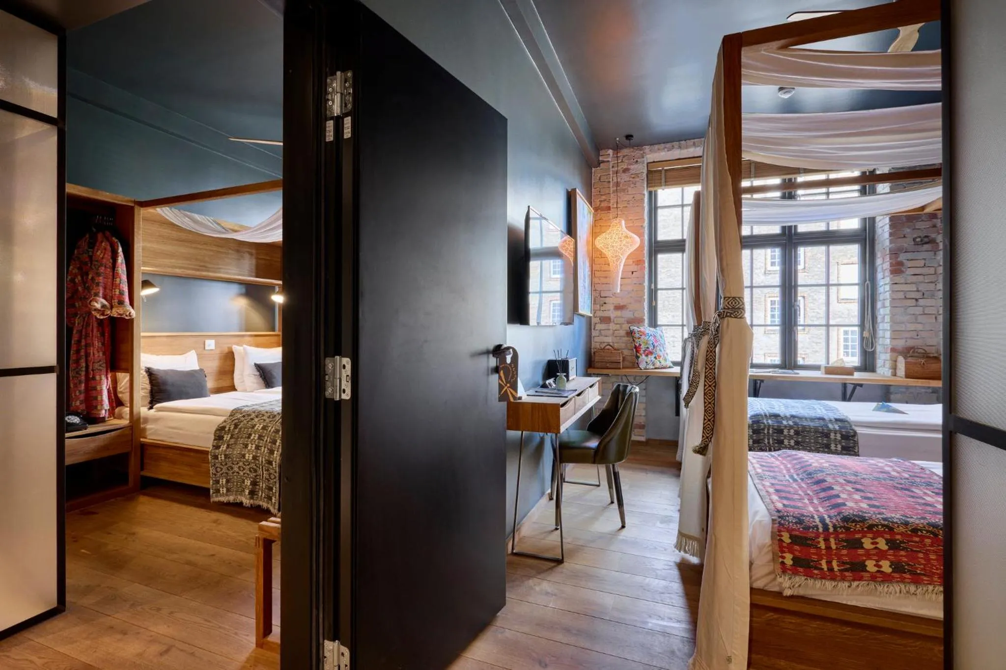 Bedroom, Bed in Bryggen Guldsmeden