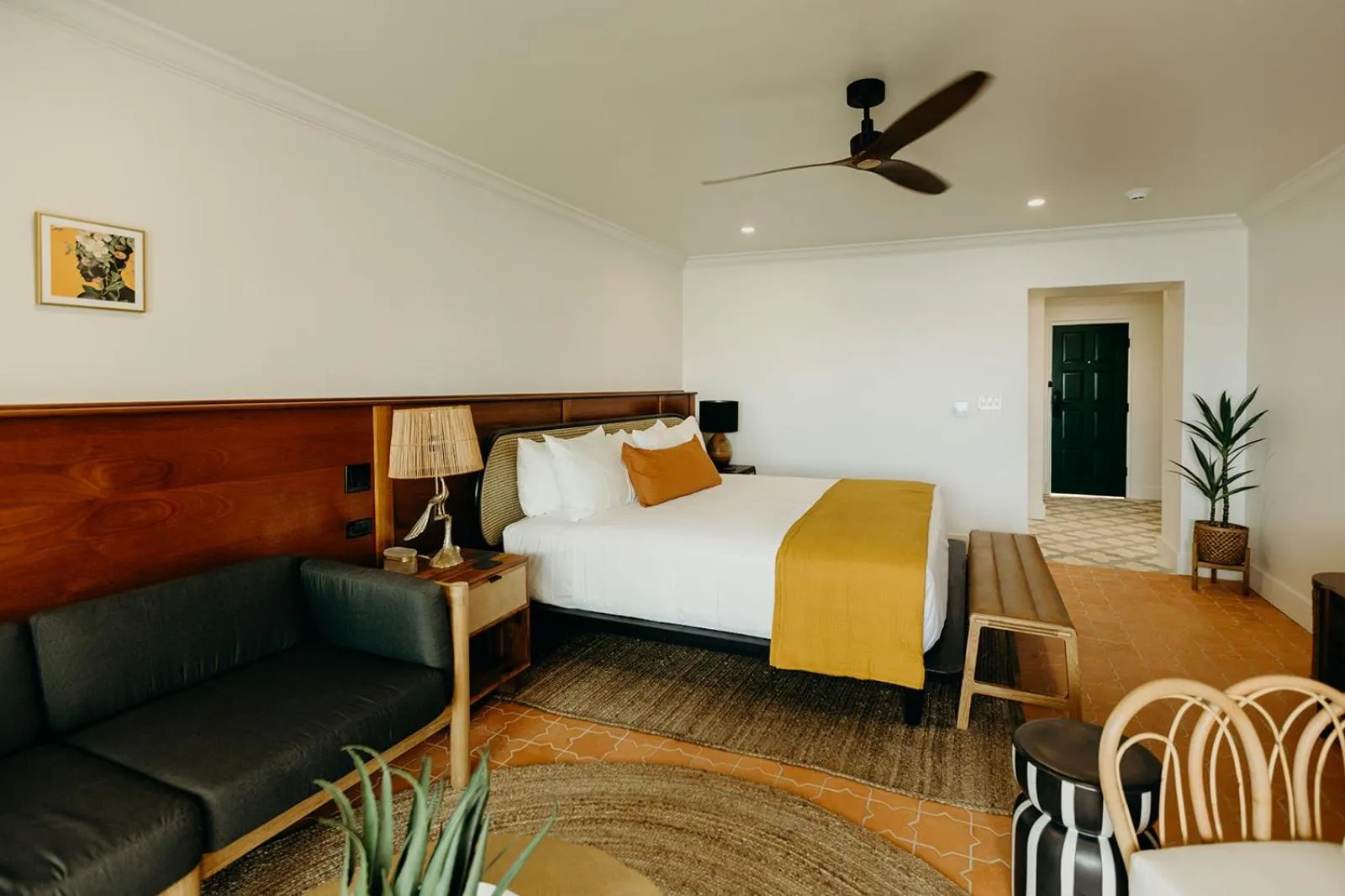 Bed in King Christian Hotel