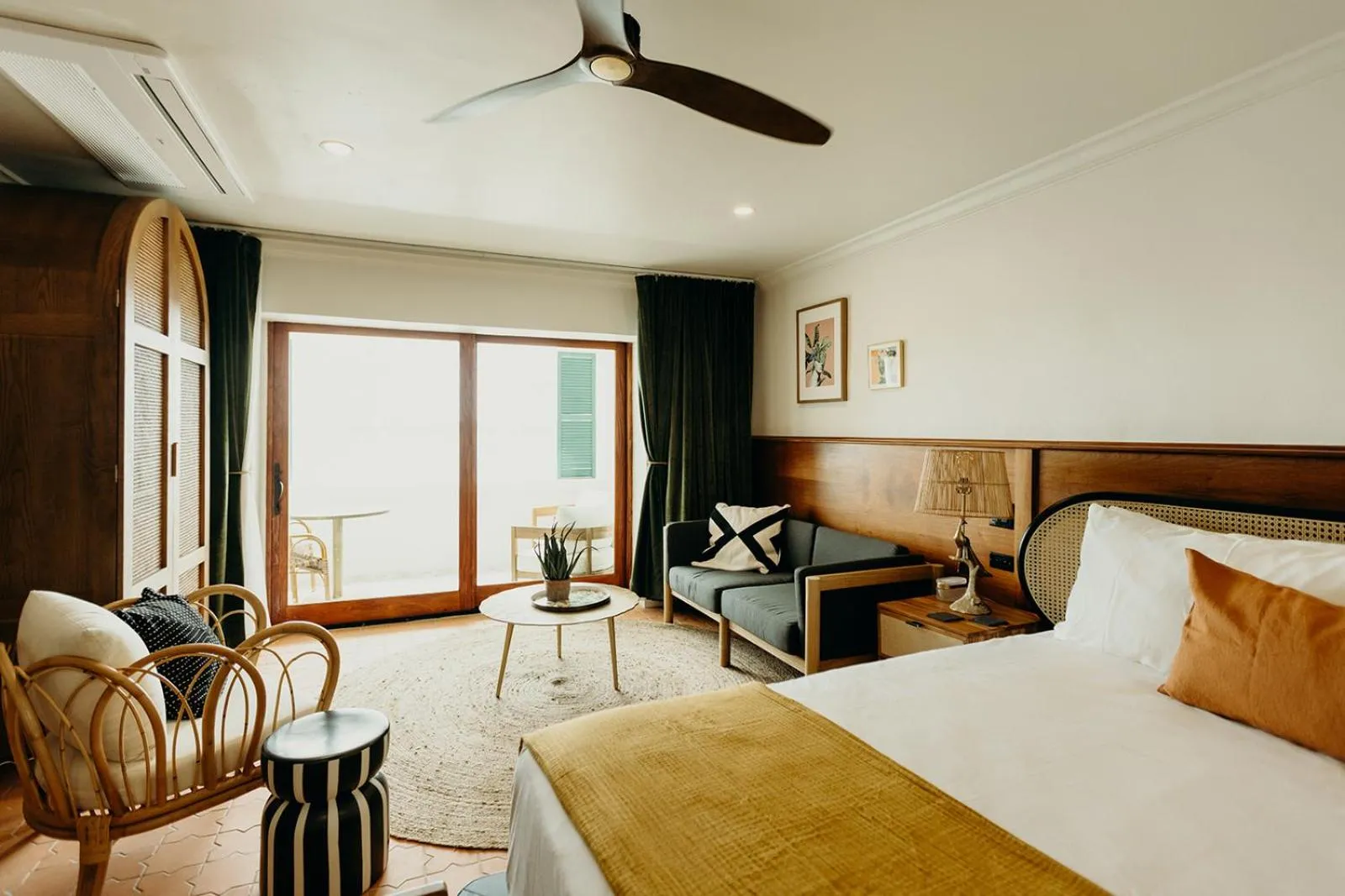 Bed in King Christian Hotel