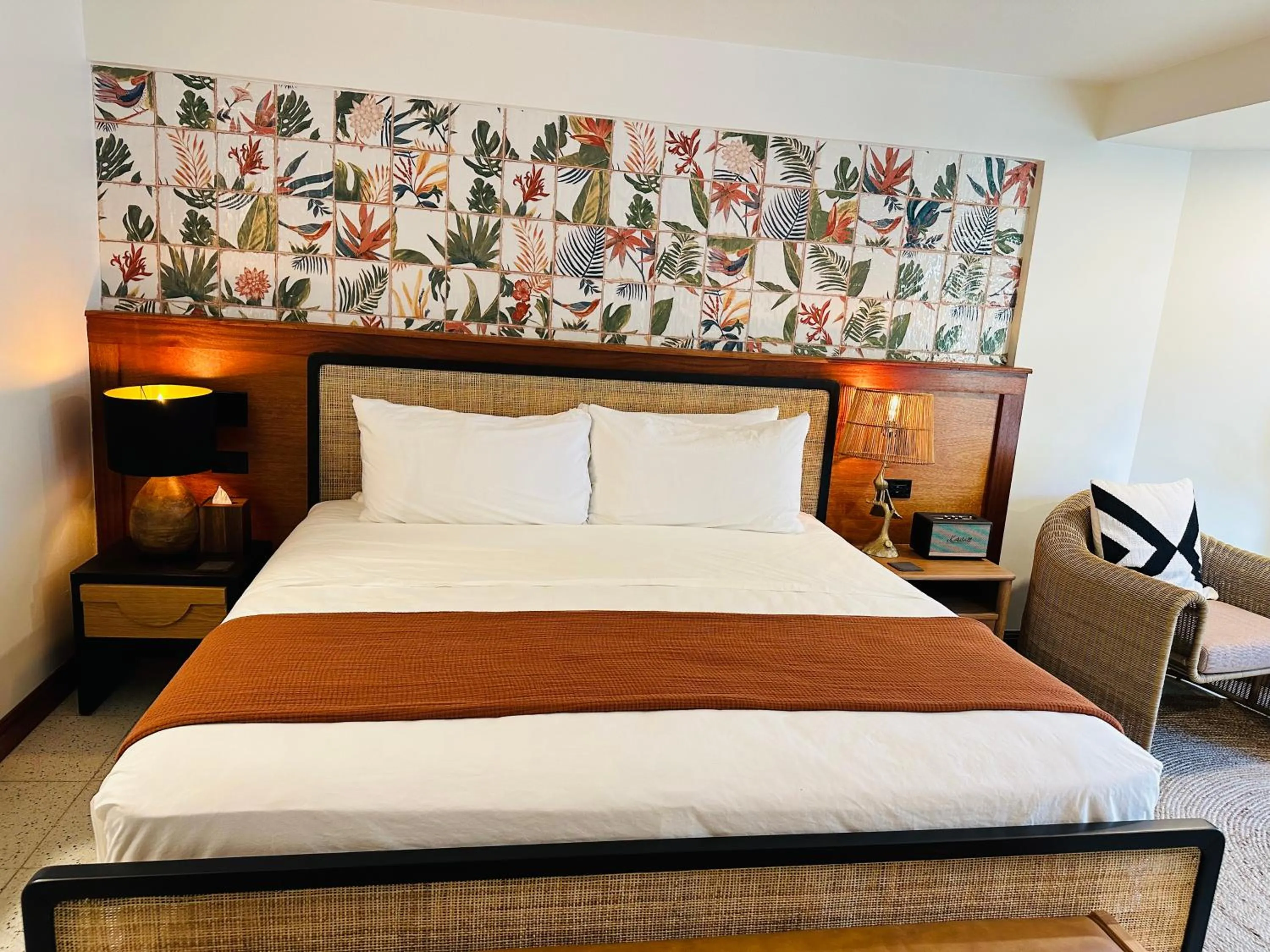 Bed in King Christian Hotel