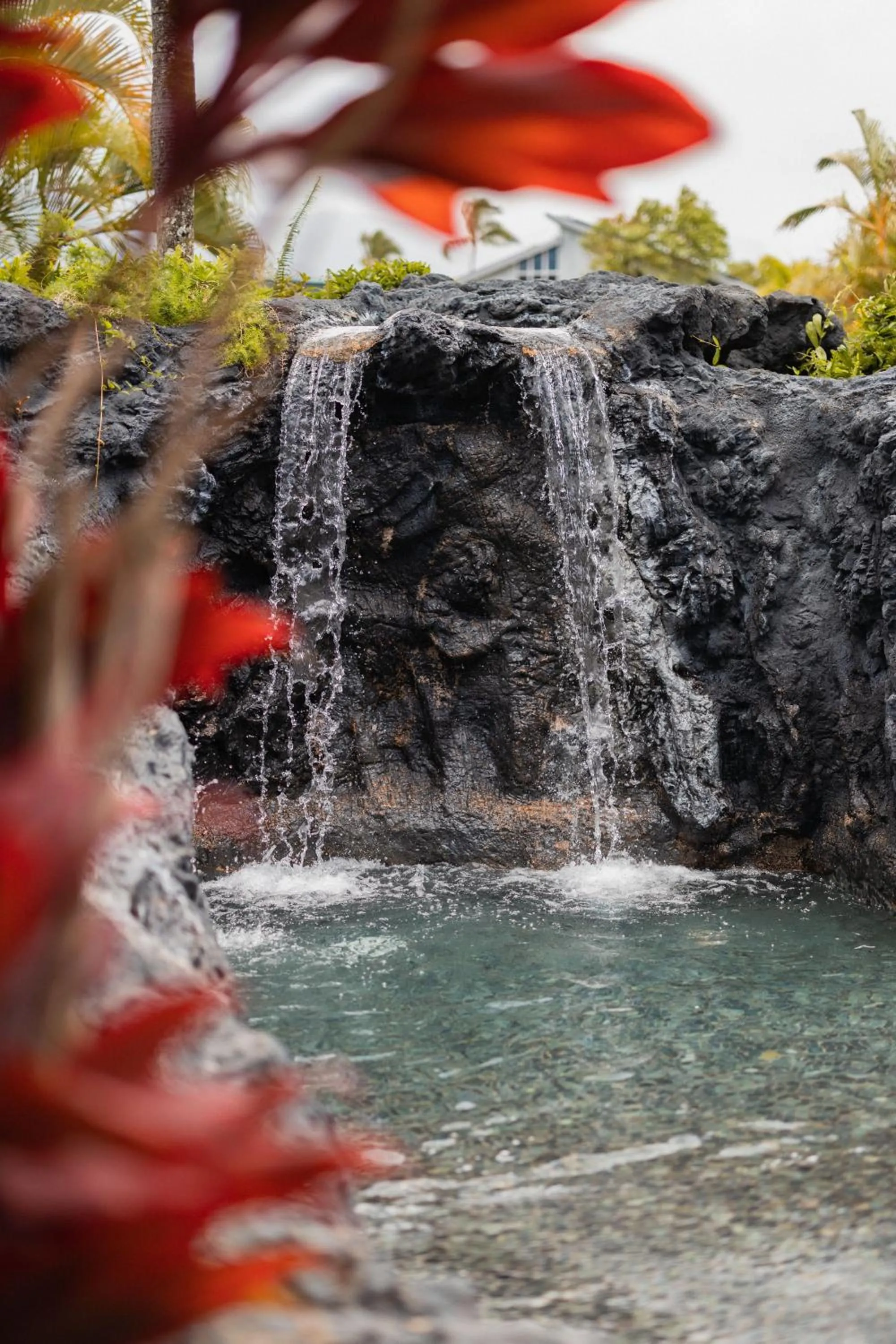 Swimming pool in The Cliffs at Princeville