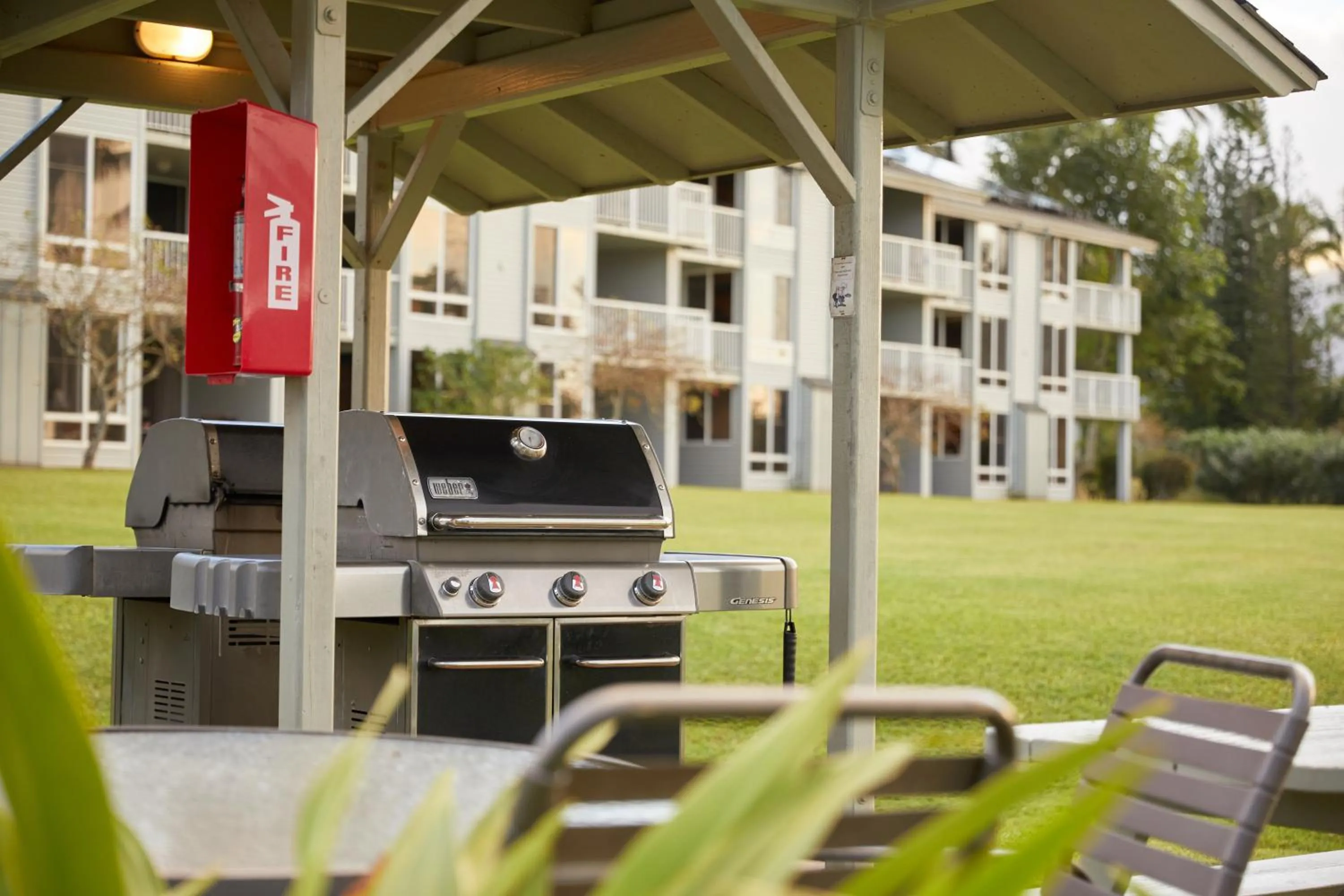BBQ facilities in The Cliffs at Princeville
