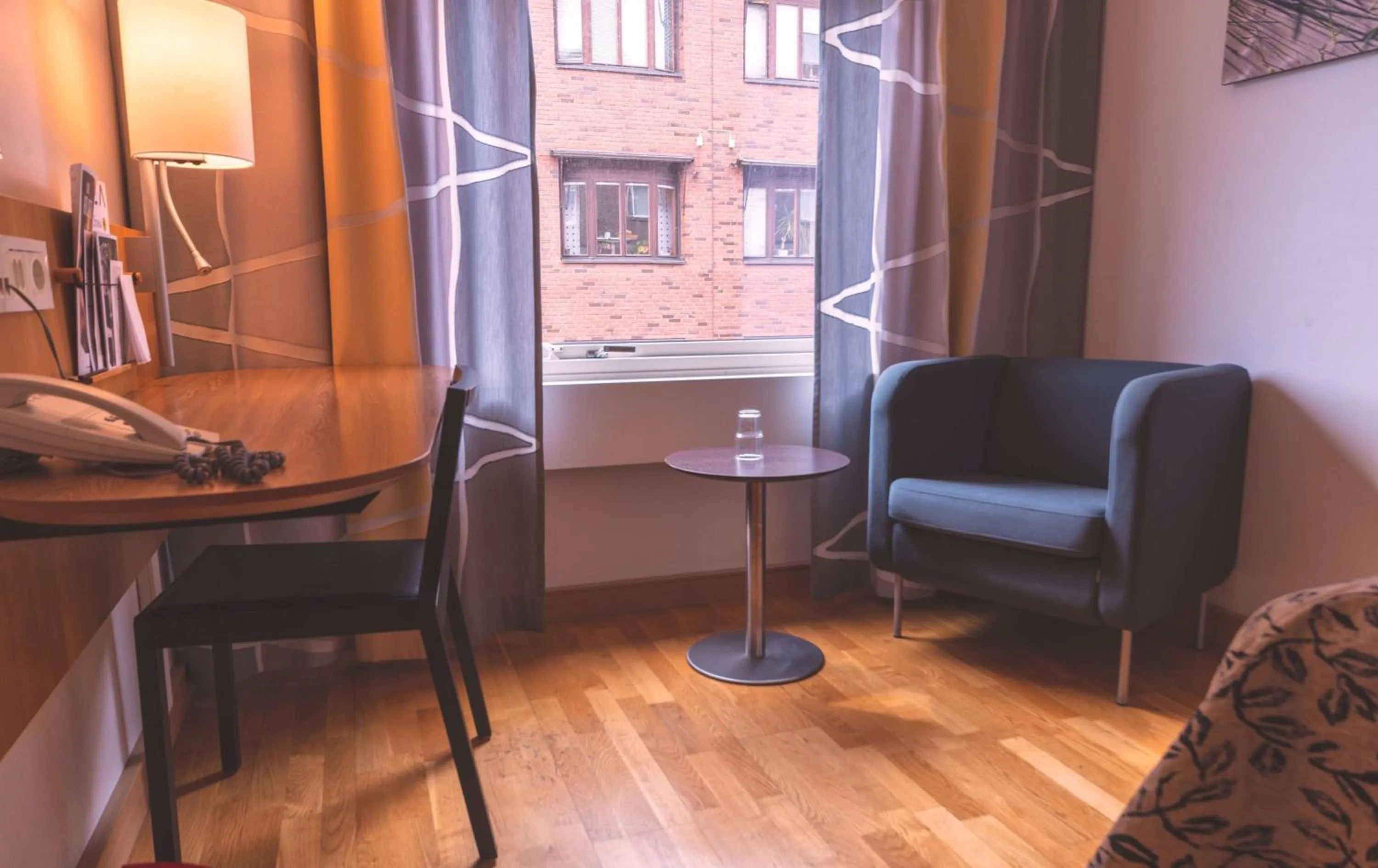 Photo of the whole room in Scandic Hallandia