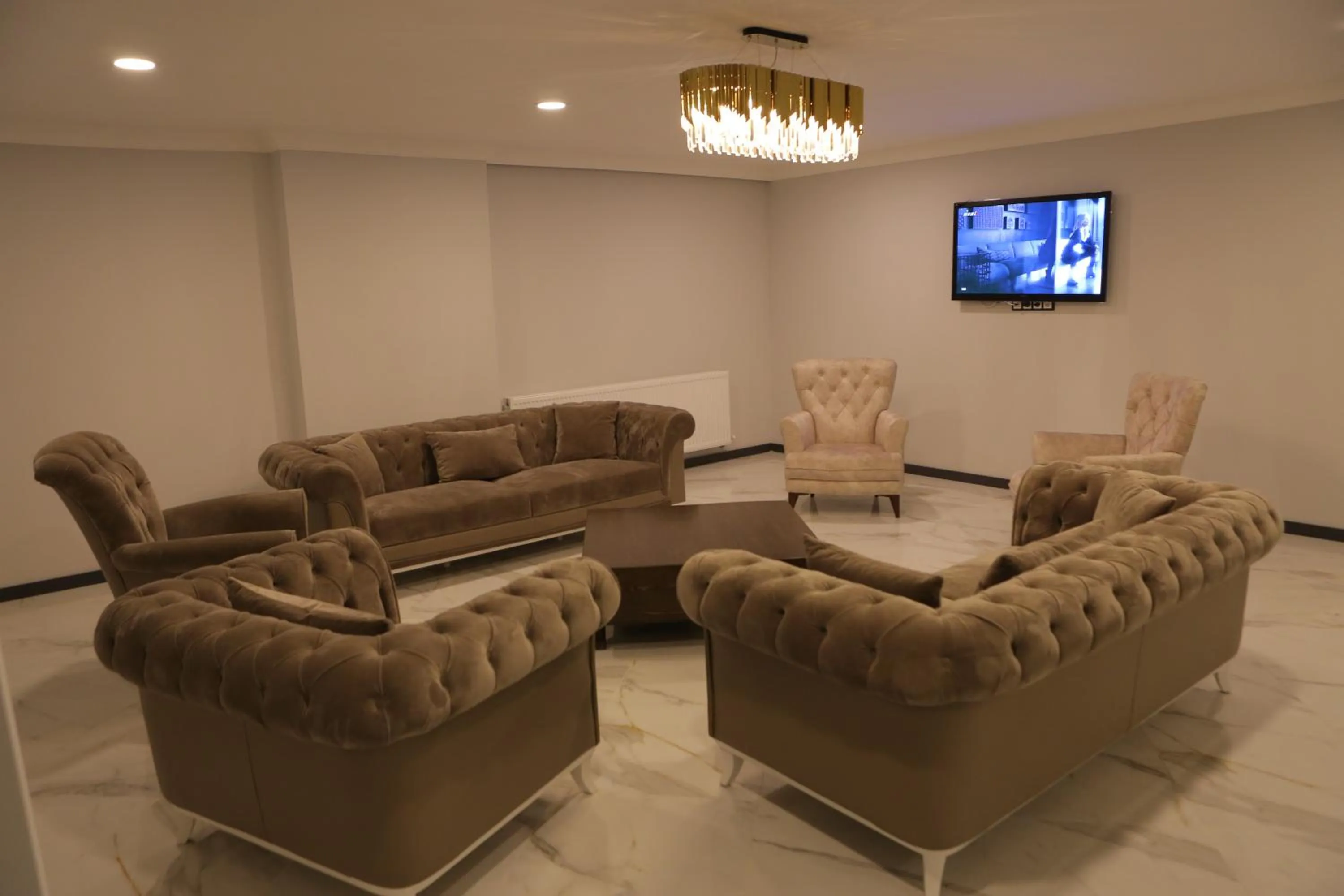 Lobby or reception in KORKMAZ OTEL