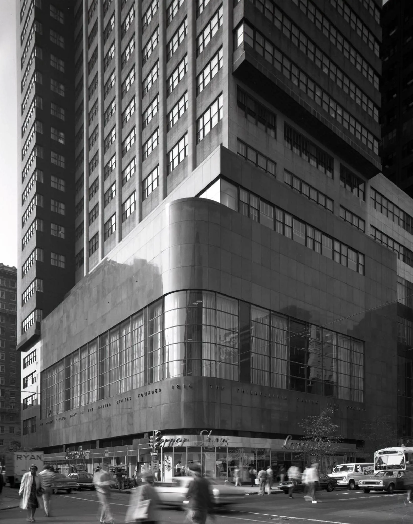 Property building in Loews Philadelphia Hotel