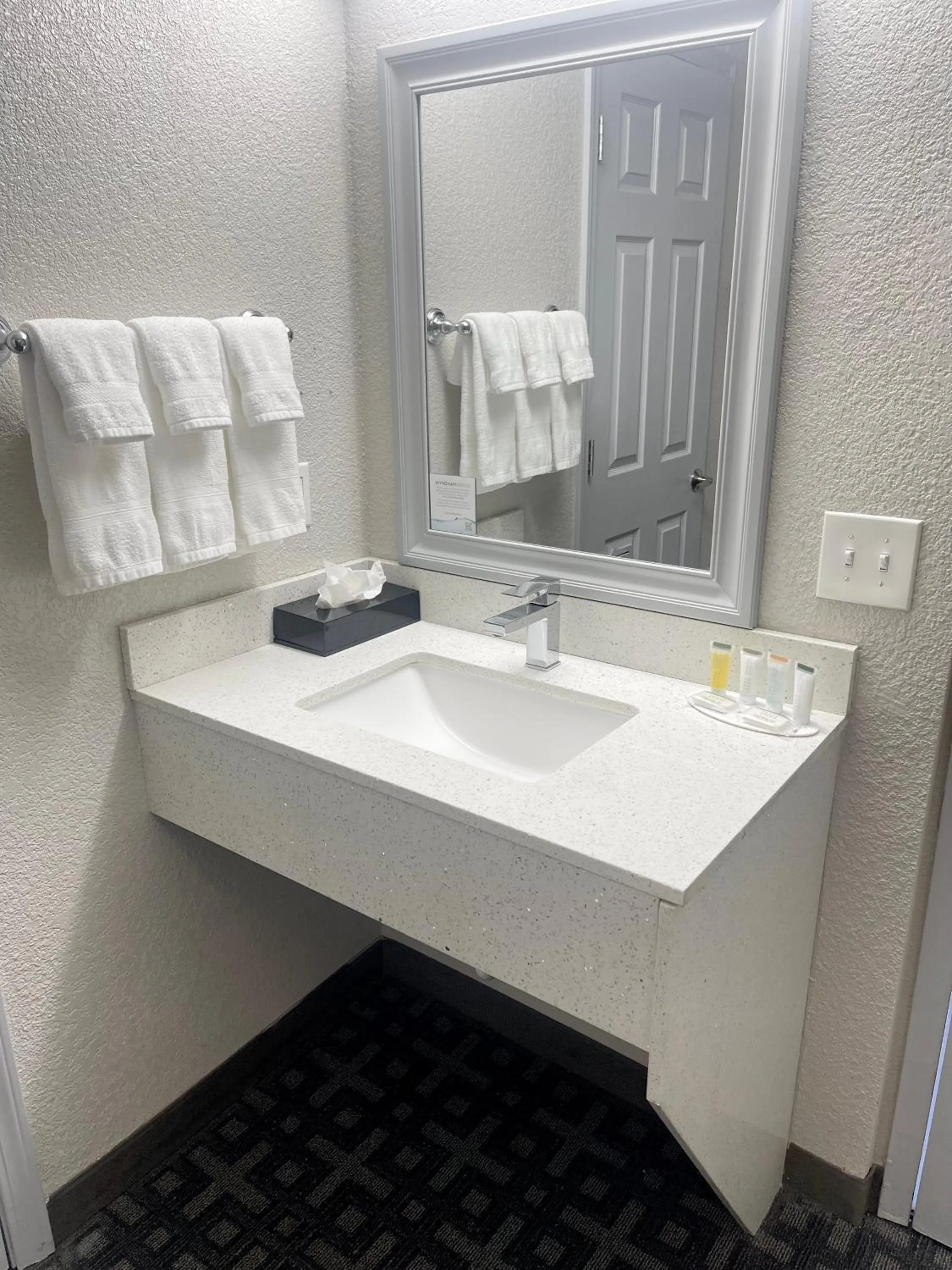 Bathroom in Days Inn & Suites by Wyndham Spokane