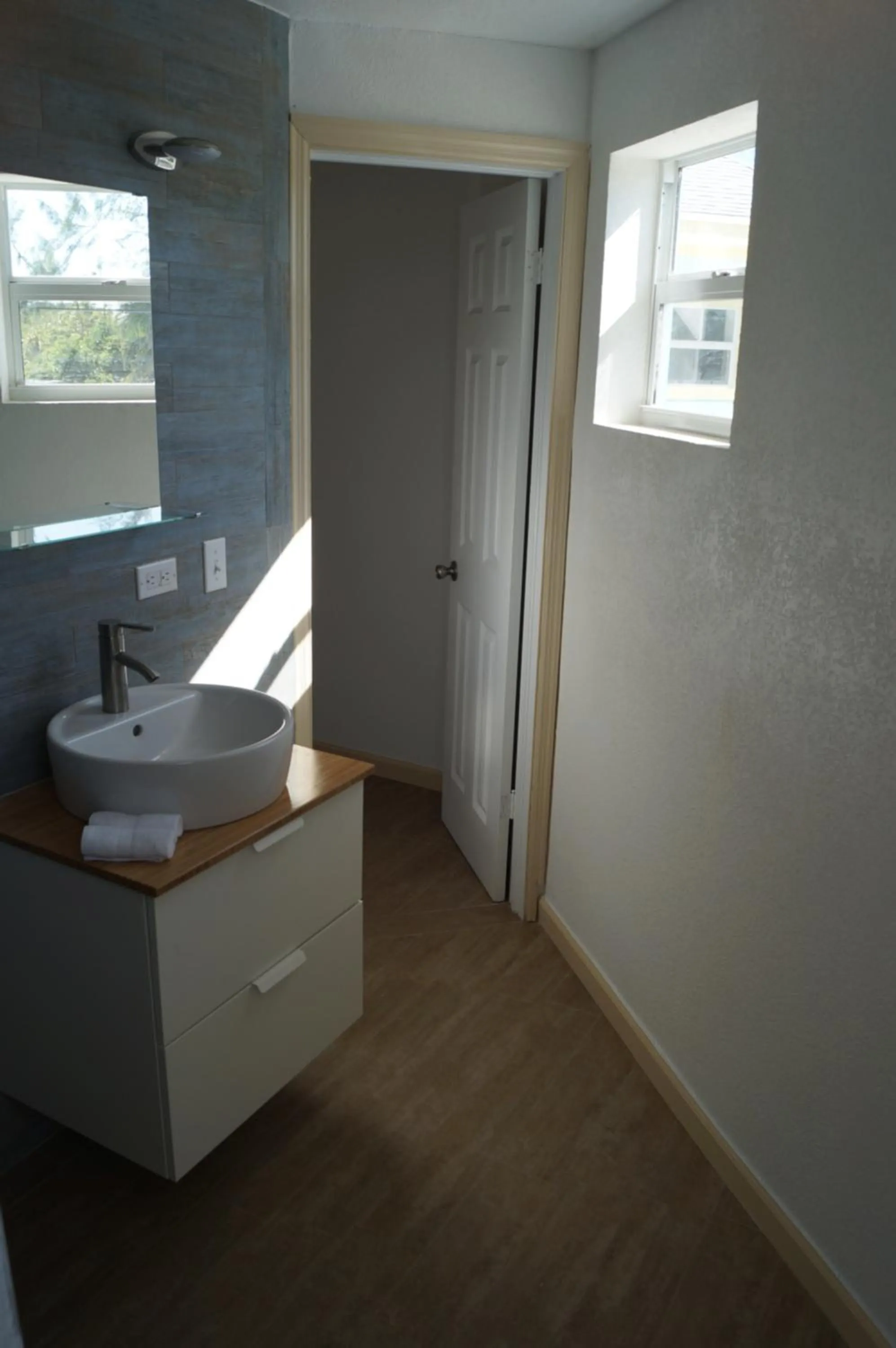 Shower in Paradise Bay Bahamas