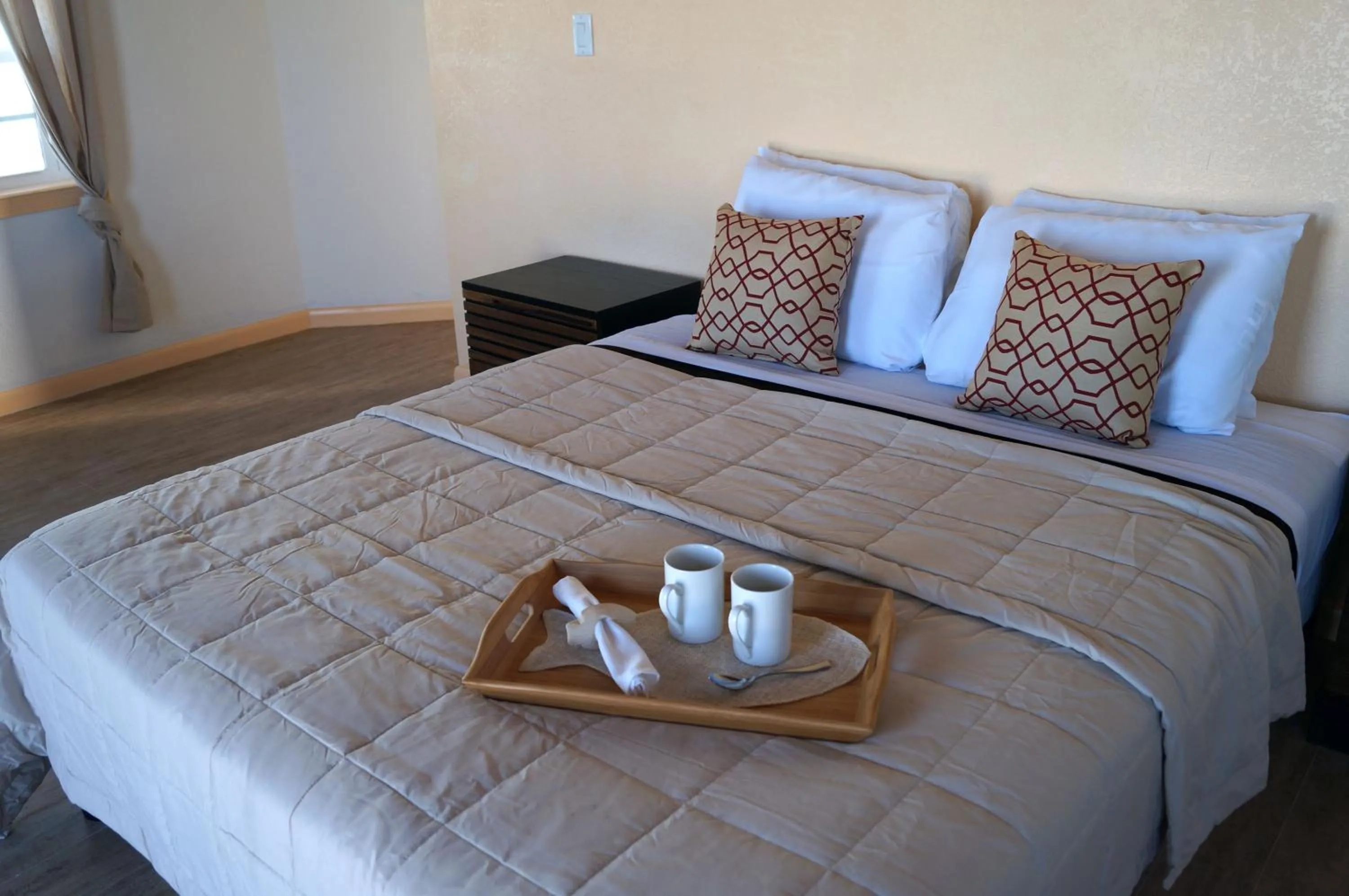 Bed in Paradise Bay Bahamas