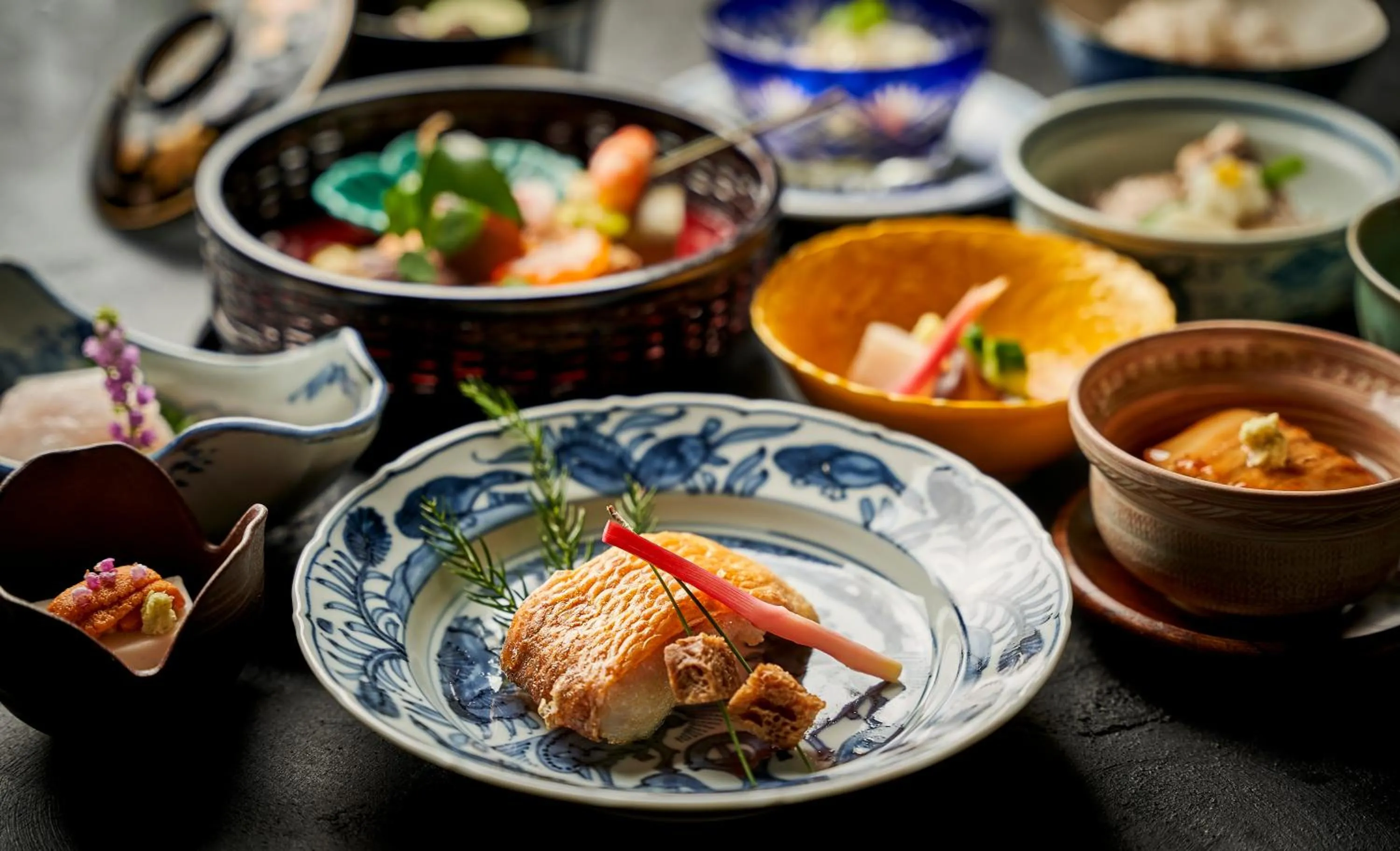 Food in Heihachi Tea House Inn