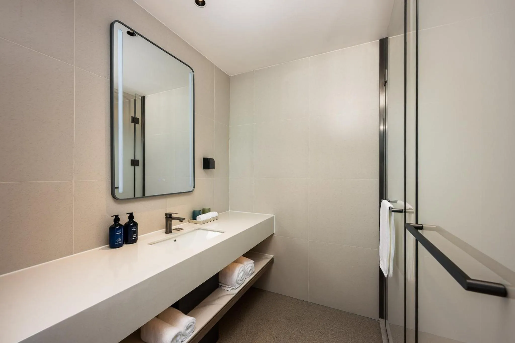Bathroom in Holiday Inn Express Shanghai Changyang Road by IHG