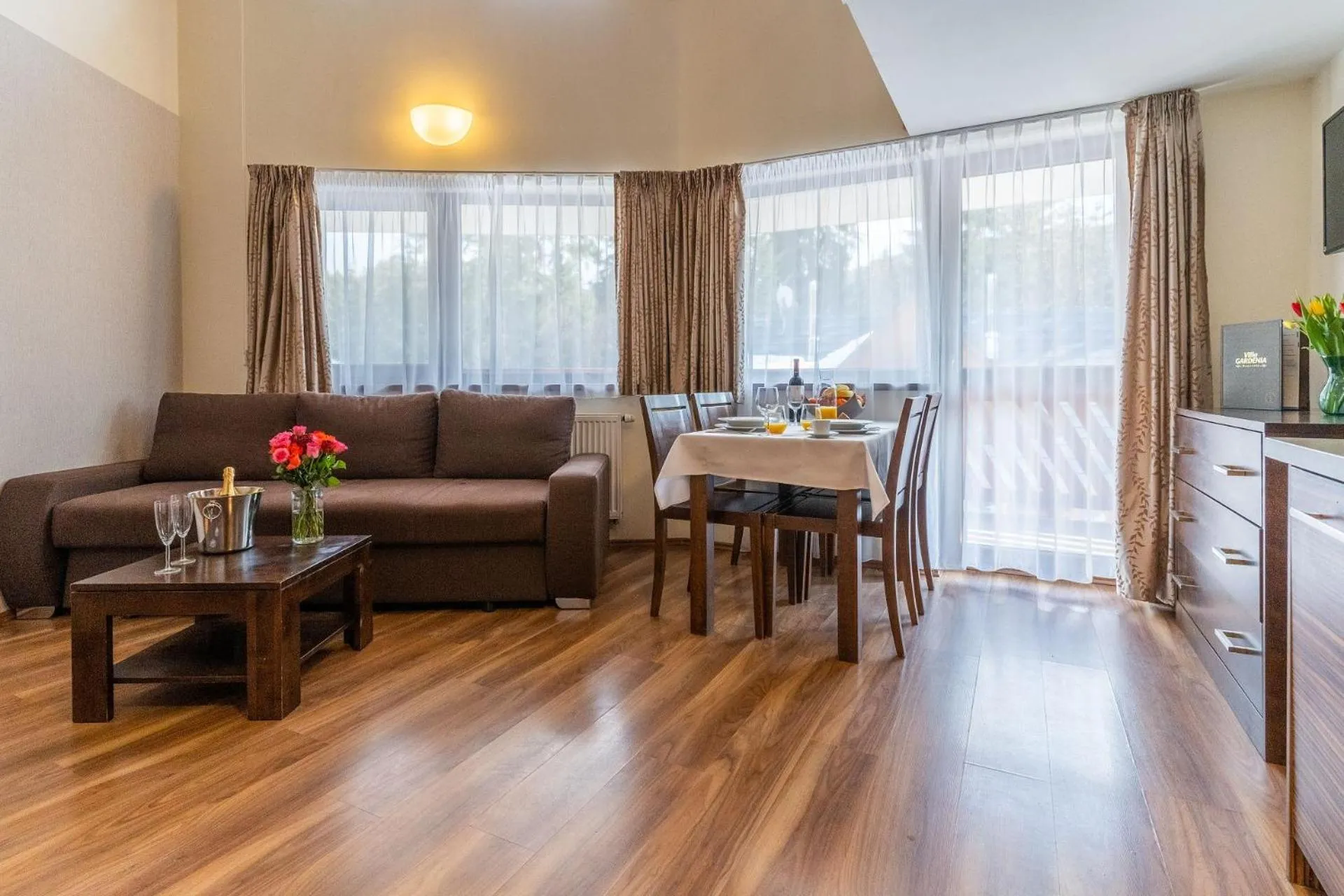 Living room in Villa Gardenia