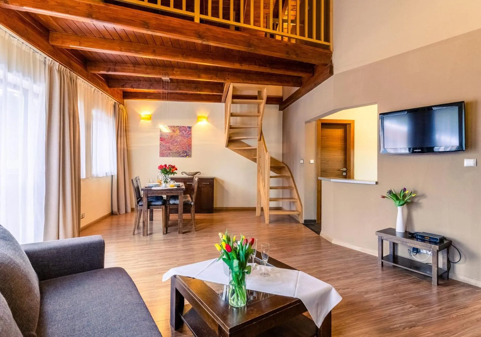 Living room in Villa Gardenia