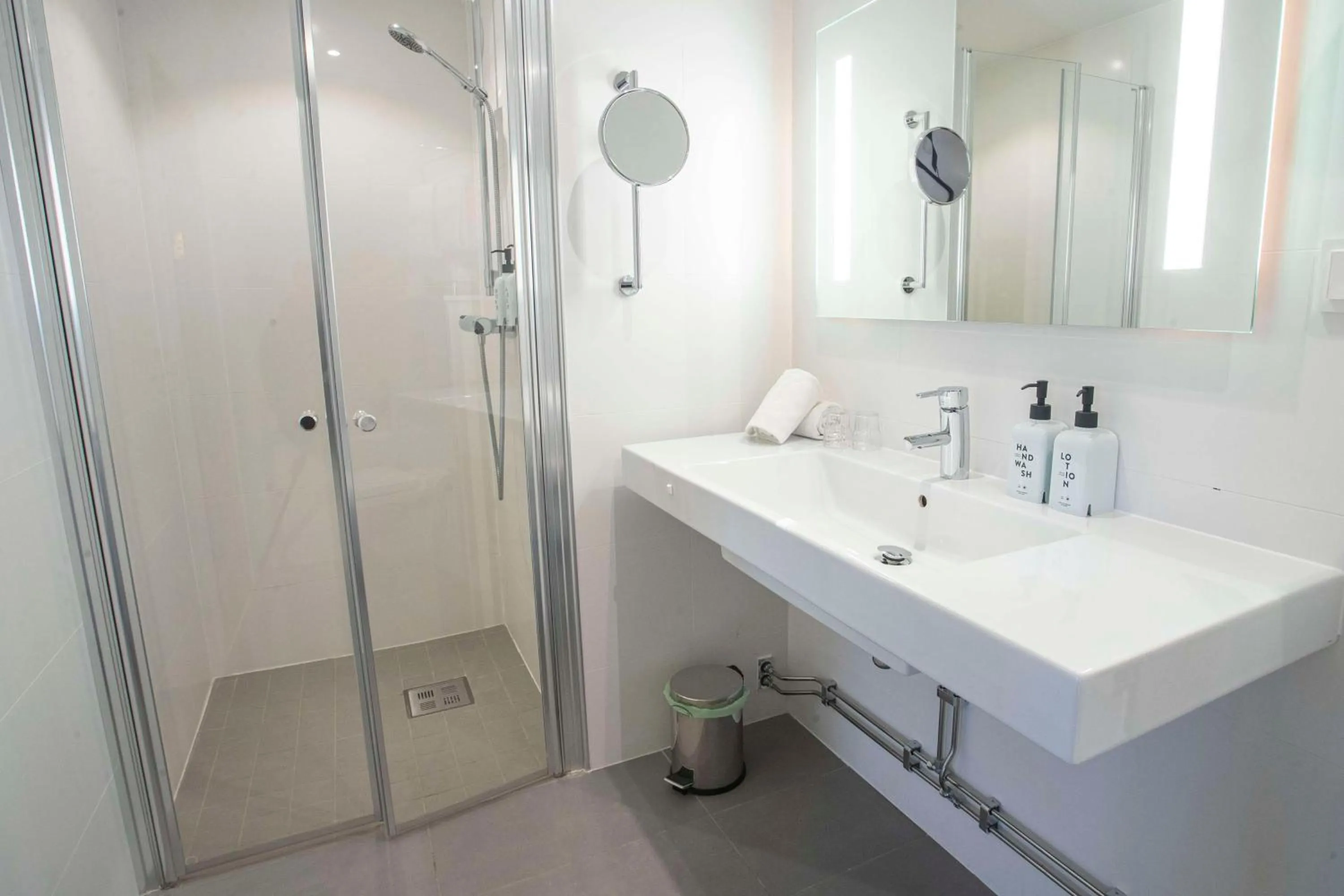 Bathroom in Scandic Star Lund