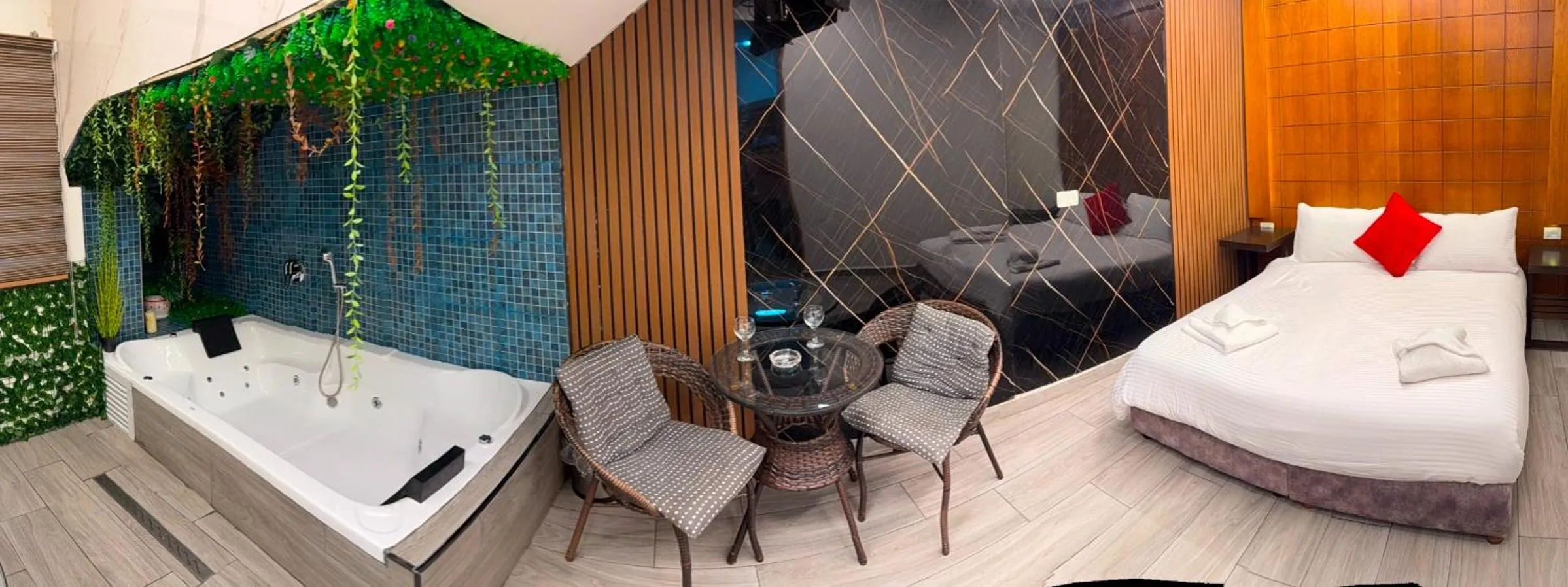 Bed in Assaraya Palace Hotel