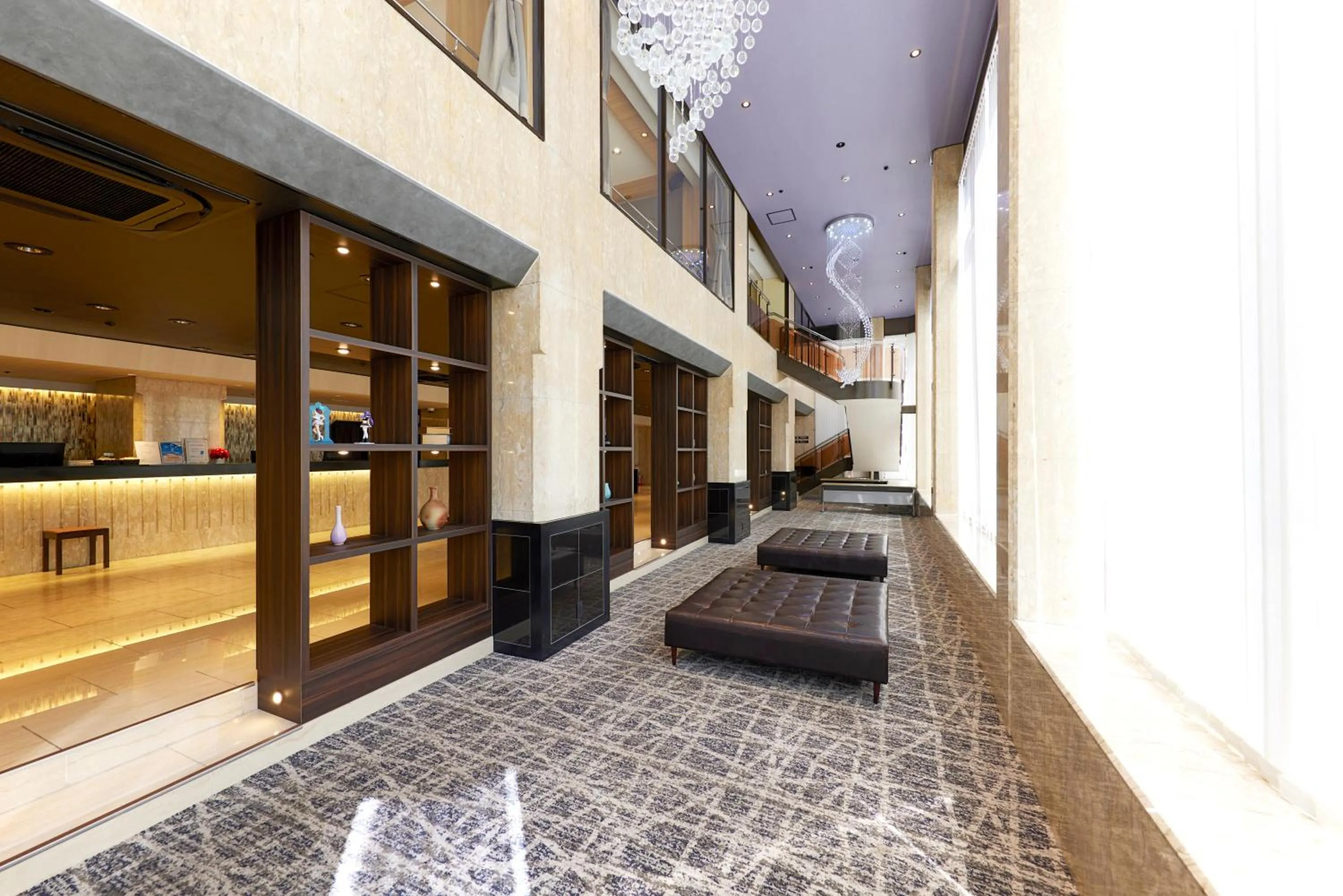 Lobby or reception in Hotel Consort Shin-Osaka