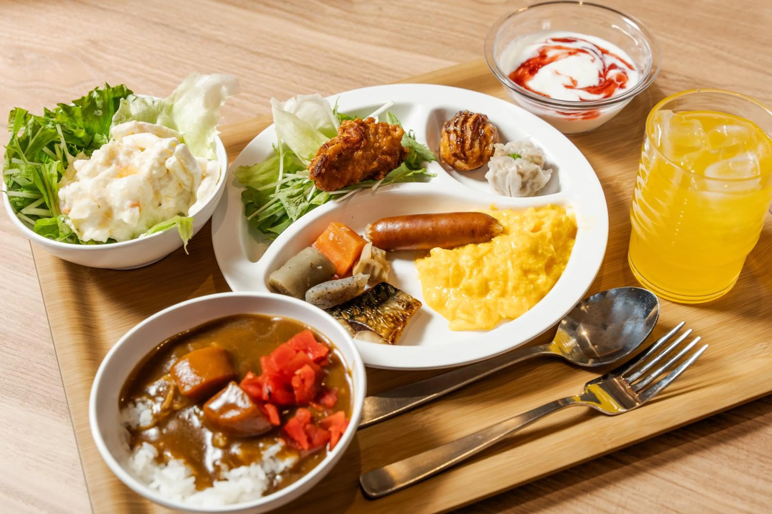 Food and drinks in Hotel Consort Shin-Osaka